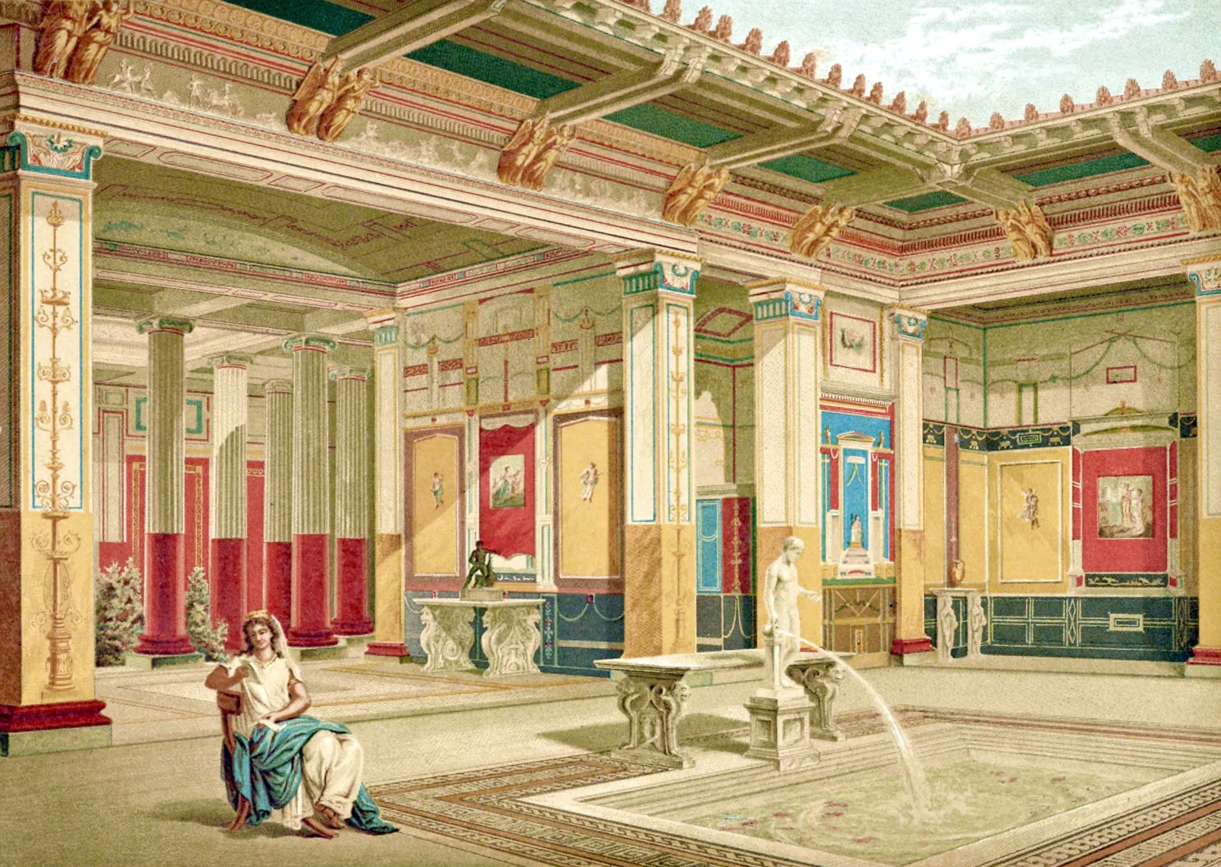 Roman Architecture House Roman Architecture House