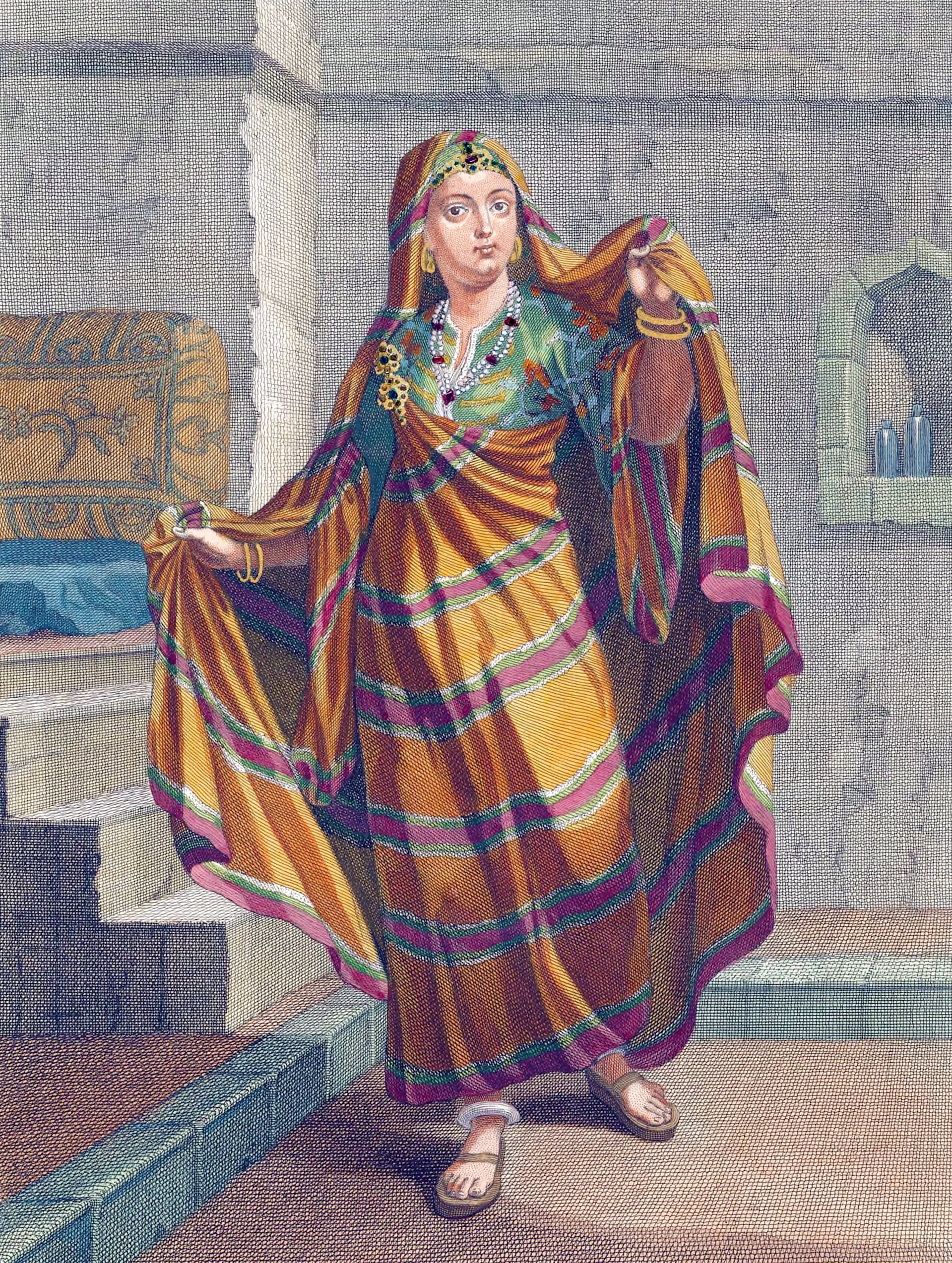 Ottoman Empire by Jean-Baptiste (1707)