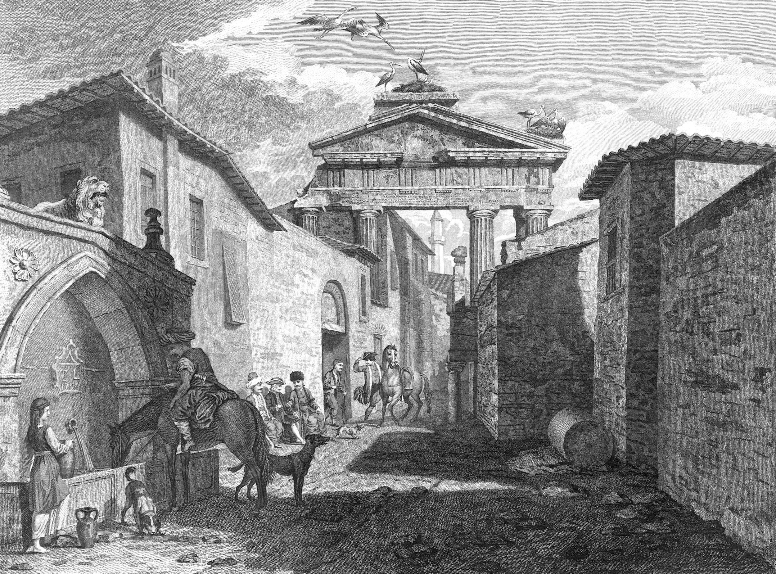 Gate of Athena, Roman Market