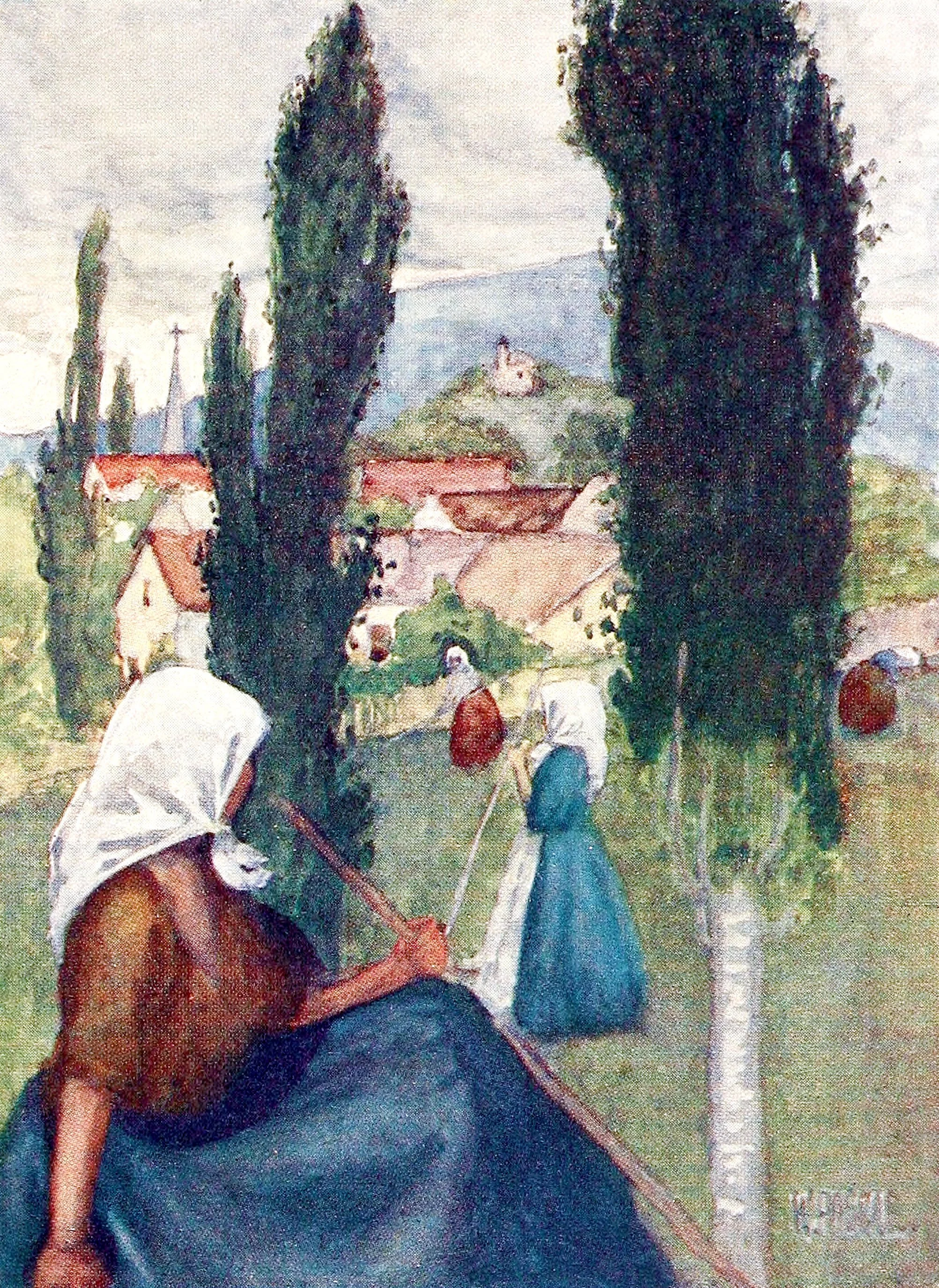 Behind the Town of Pecs