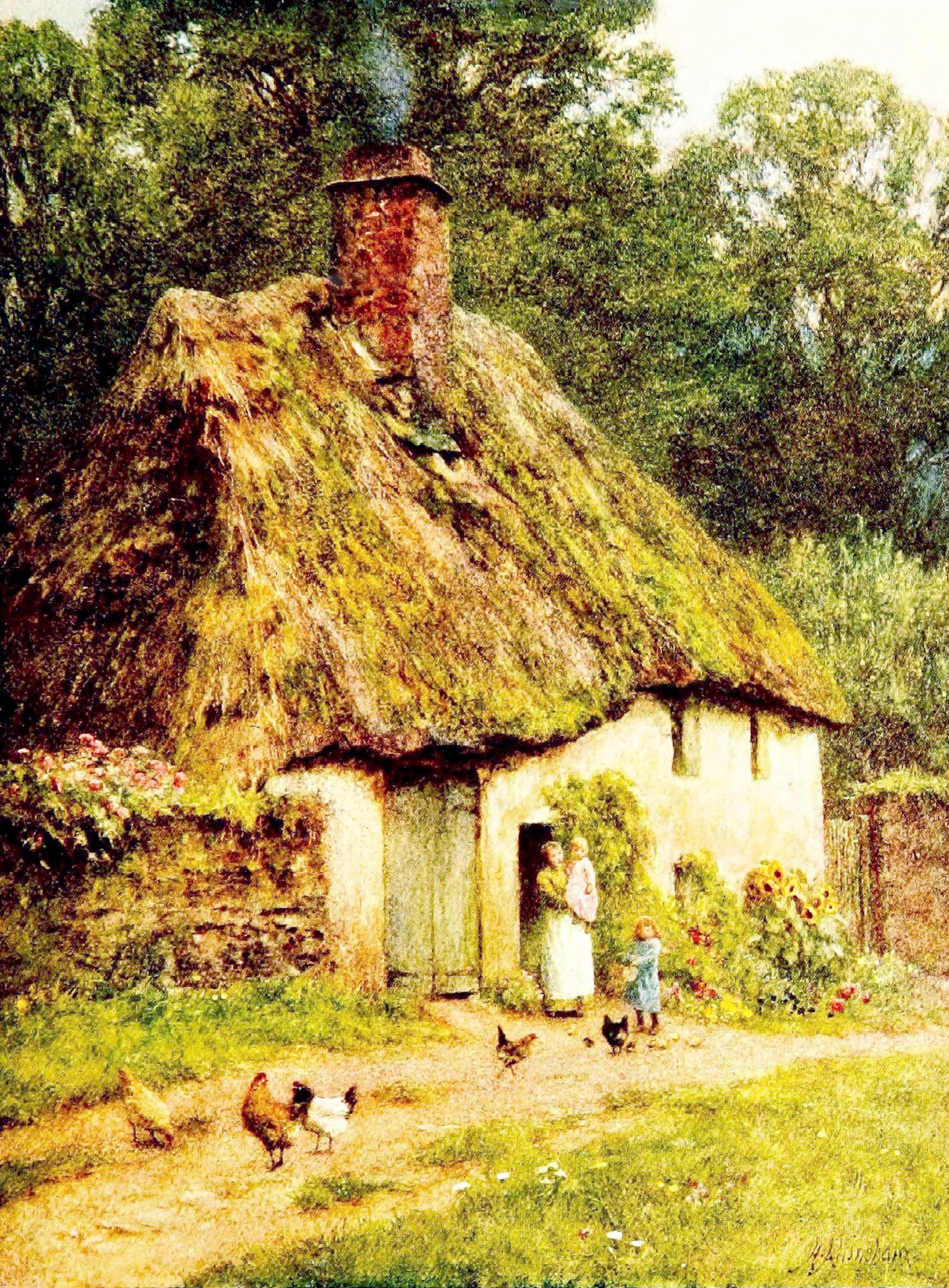 By a Devonshire Cottage