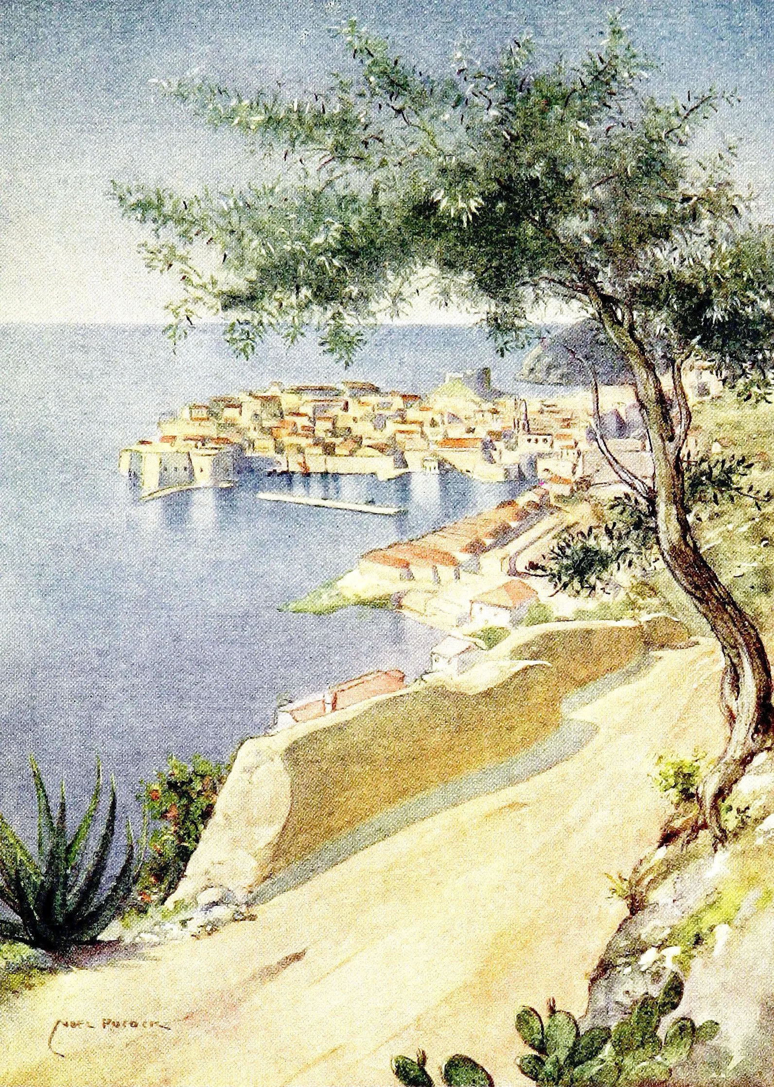 Ragusa, the Ploce Road from San Giacomo, Morning