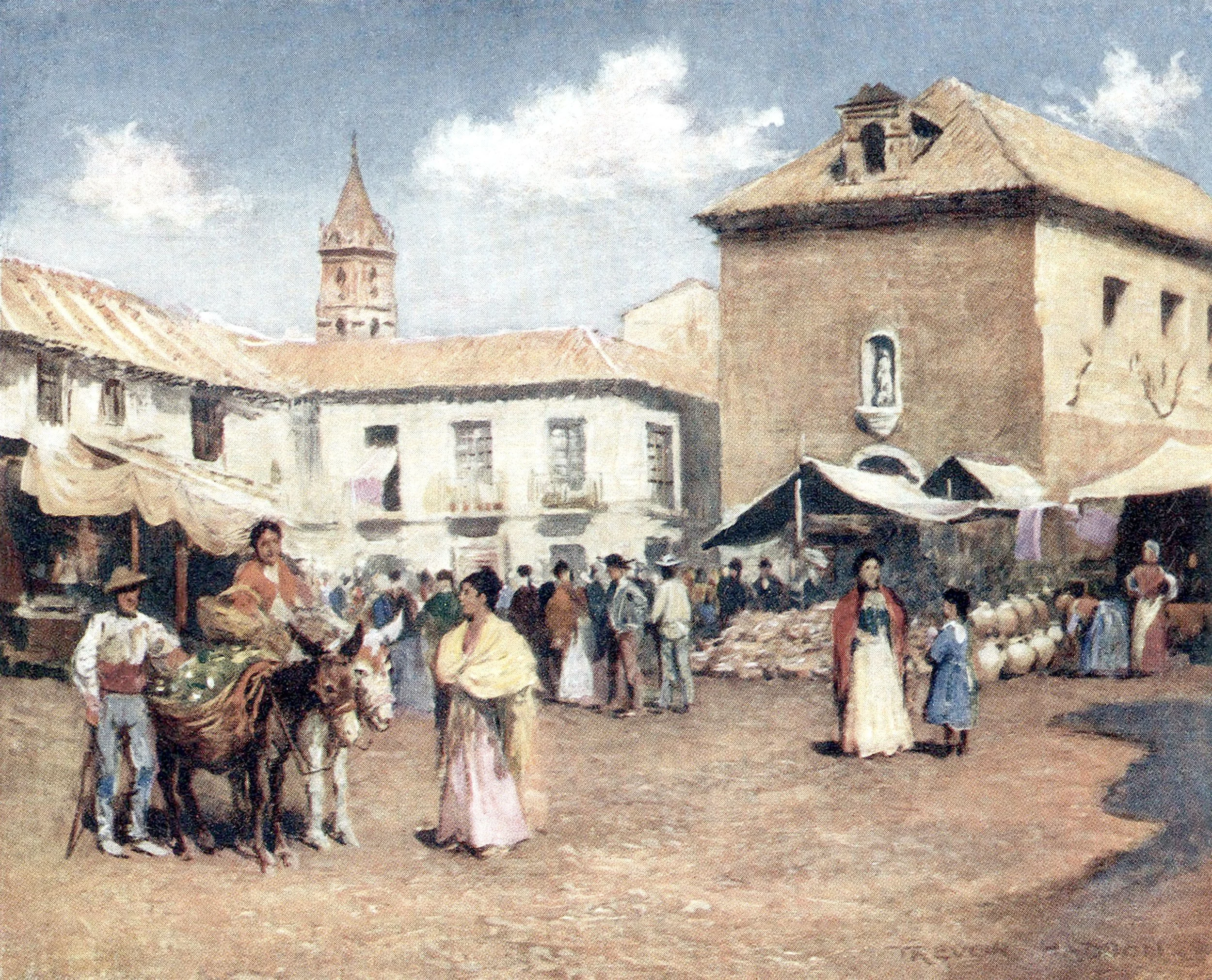 Granada-A Street in the Albaicin