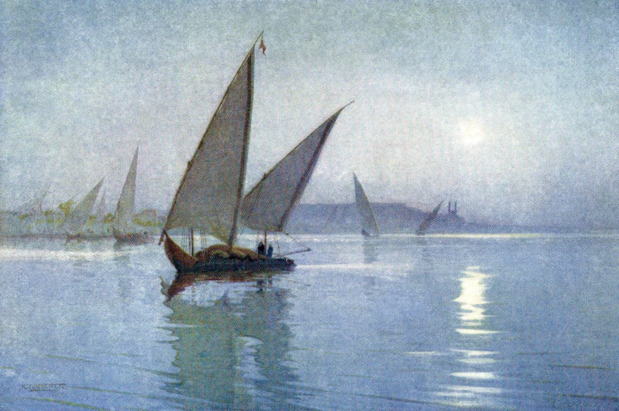 Moonlight on the Nile, Near Cairo