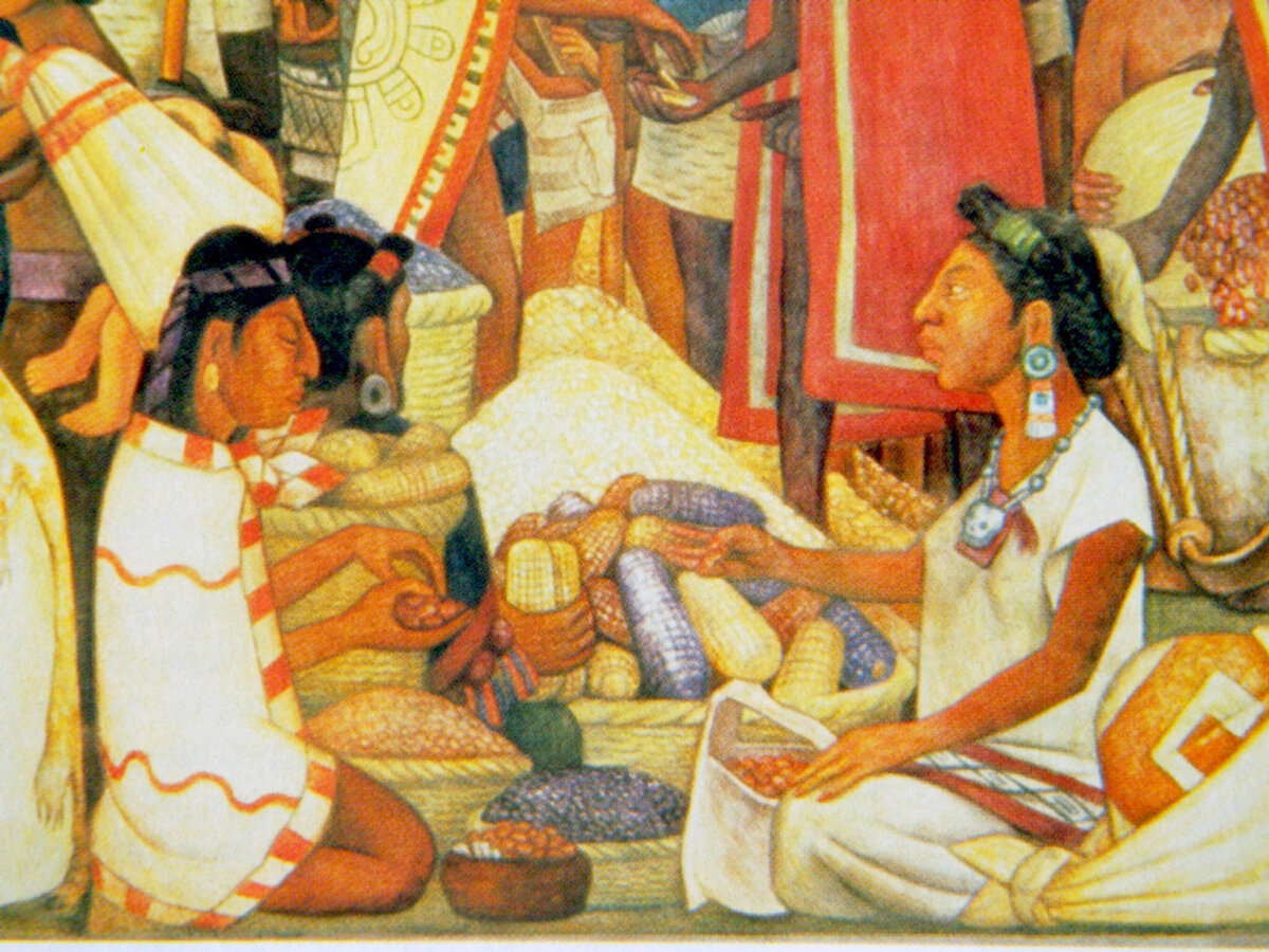 Aztec Art Paintings
