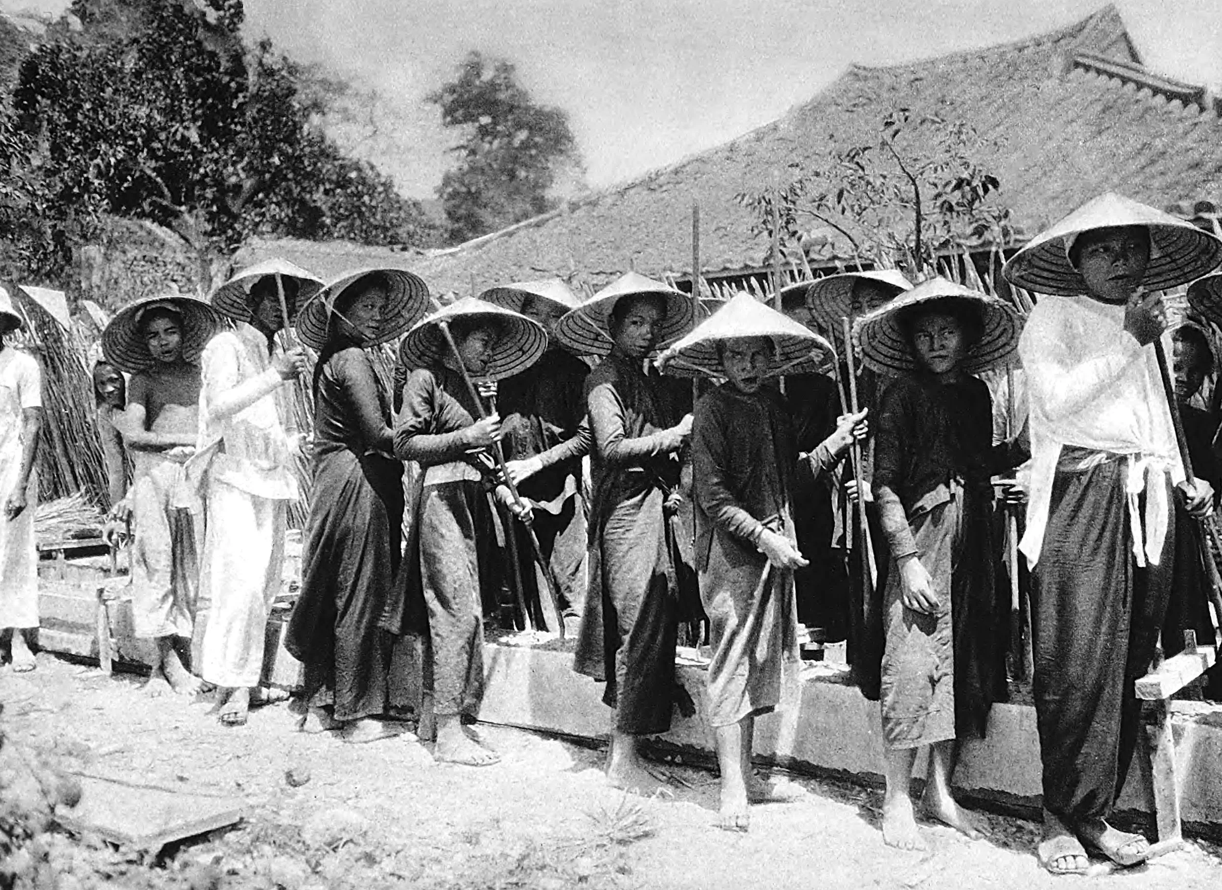 Annamite Woman at Work