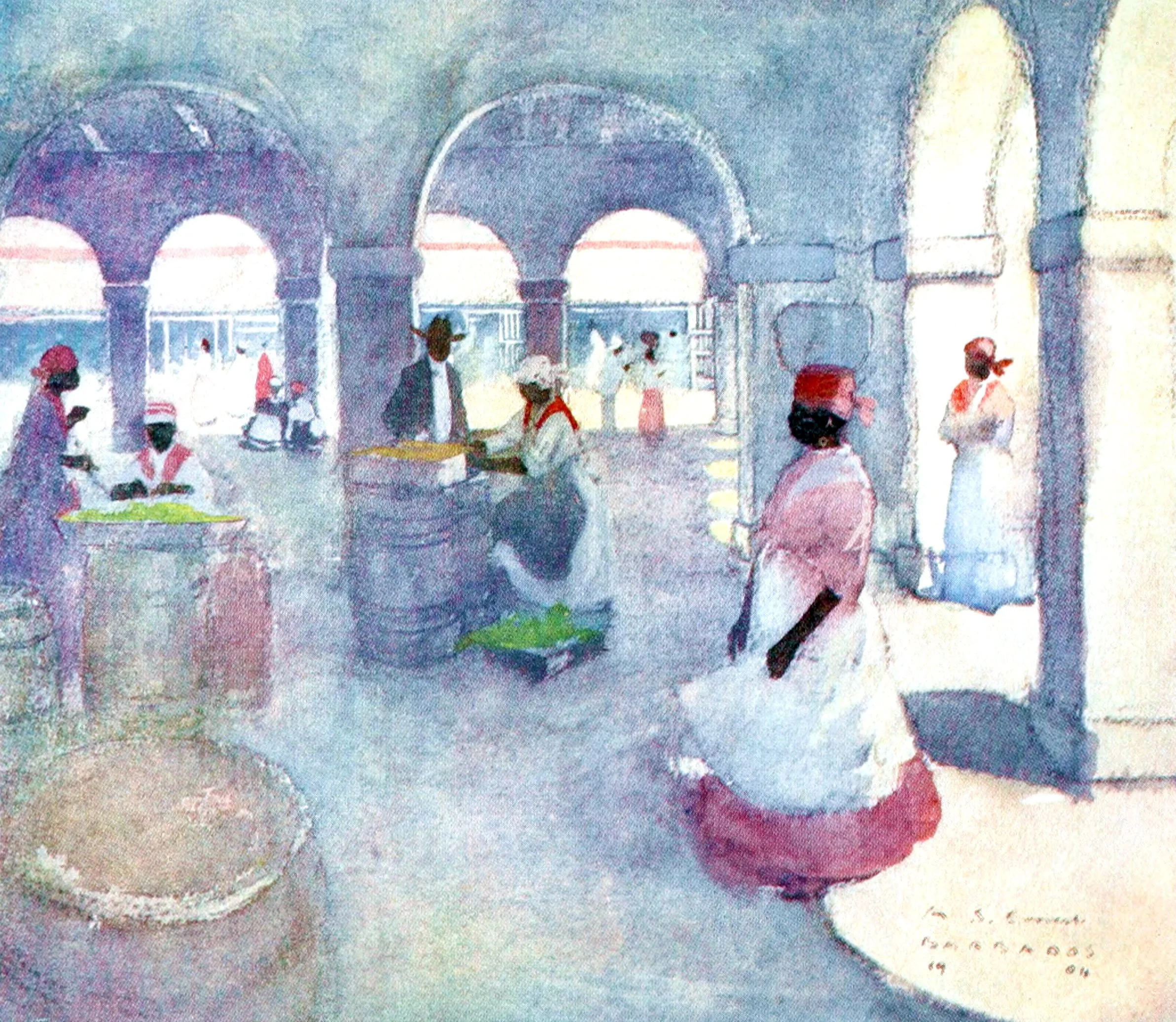 The Market-Place, Barbados