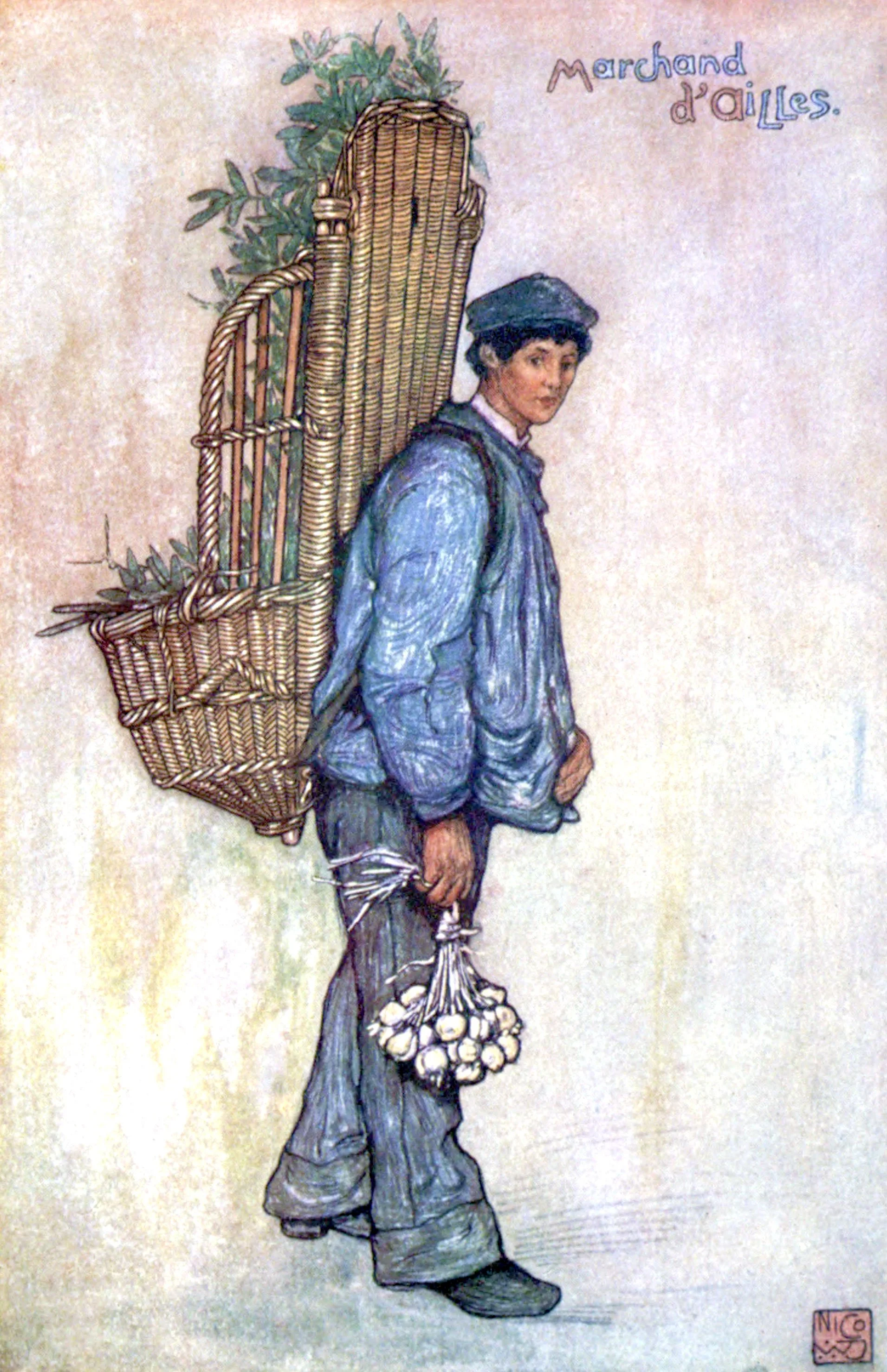 A Street Vendor, Falaise