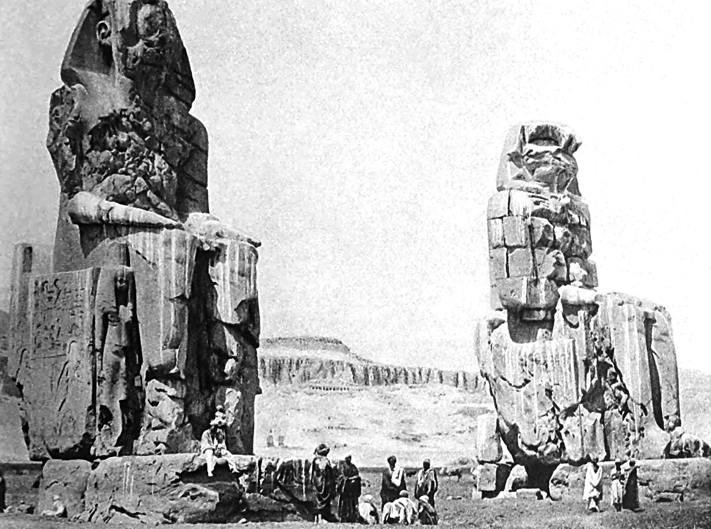 Sphinx, the Colossi of Memnon