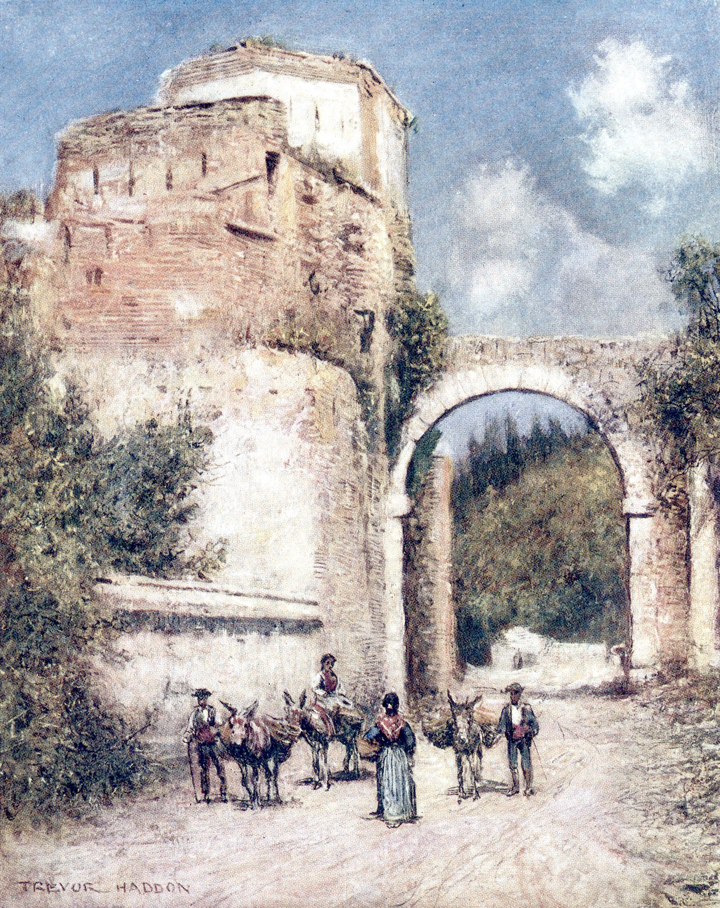 Granada- The Alhambra-The Aqueduct