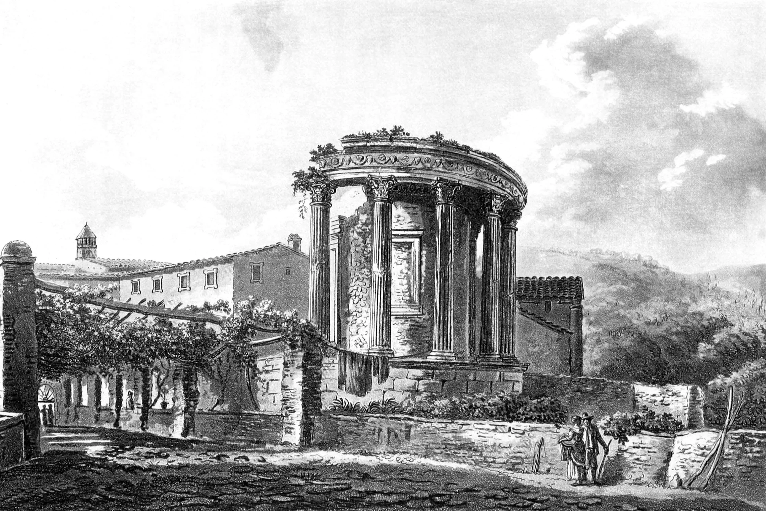 Temple of the Sibill at Tivoli