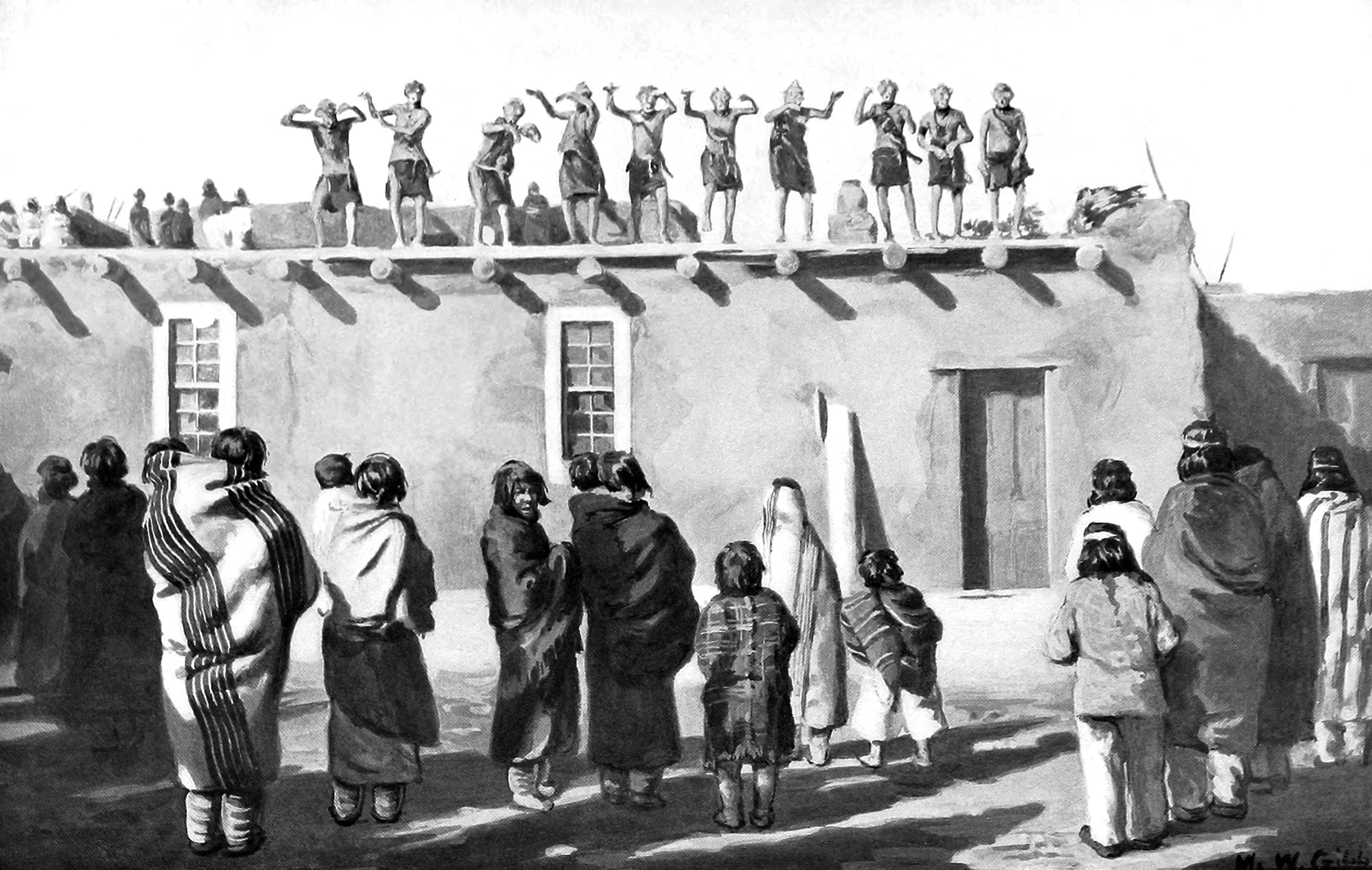 Ko'Yemshi gods on house top
