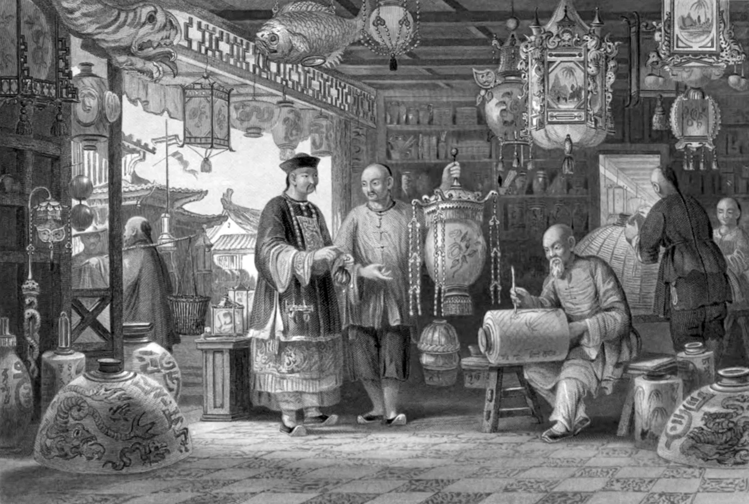 Ancient Chinese Markets —