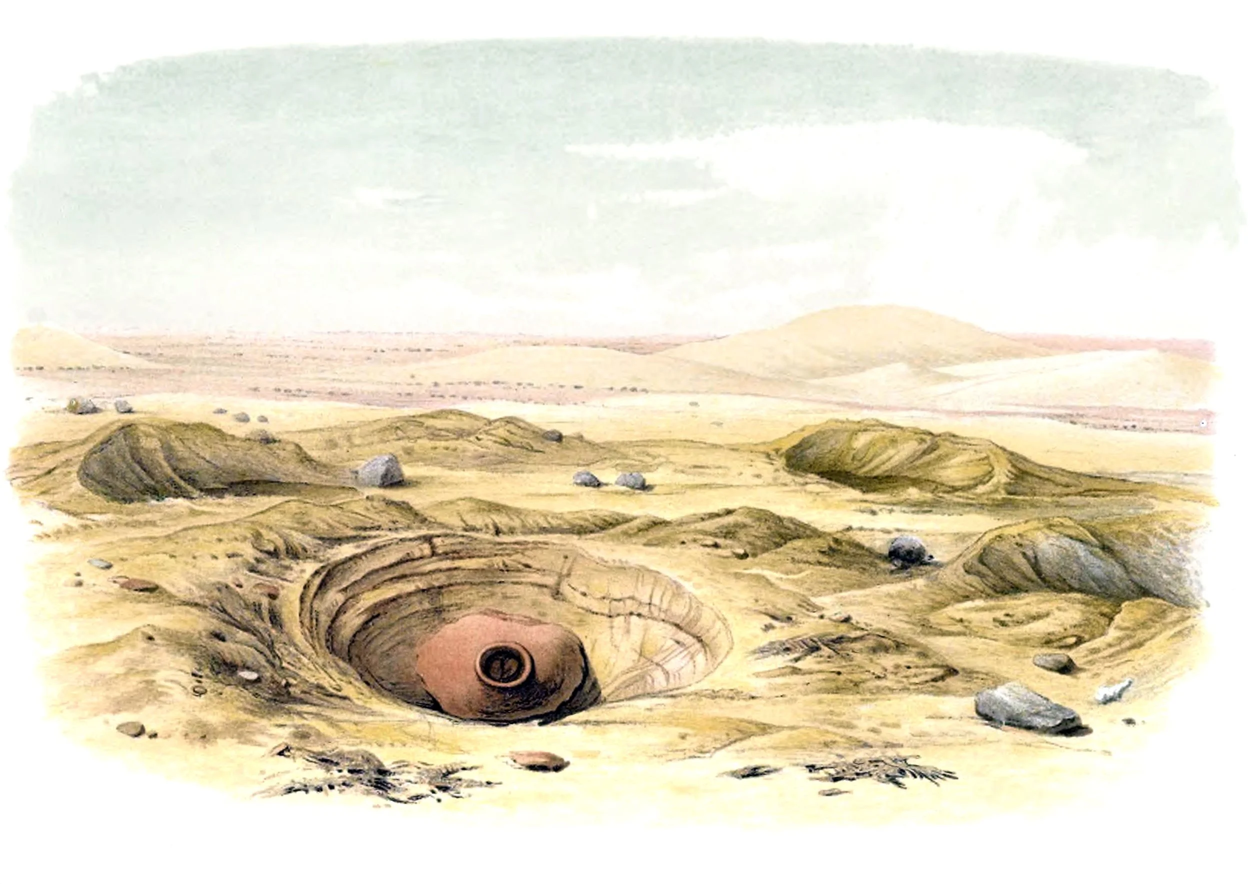 Interments under Fragments of Earthenware