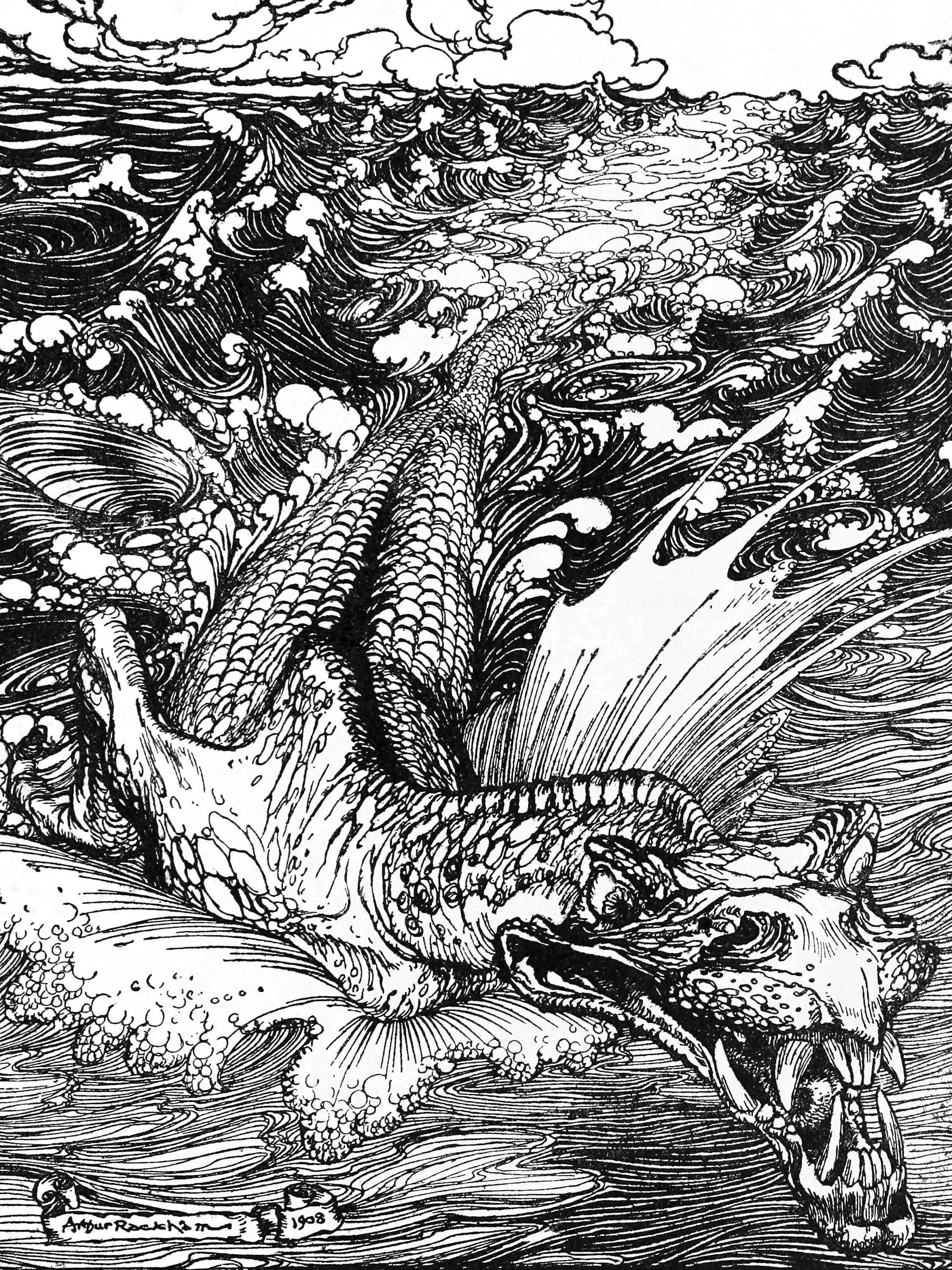 Ere the Leviathan can swim a league