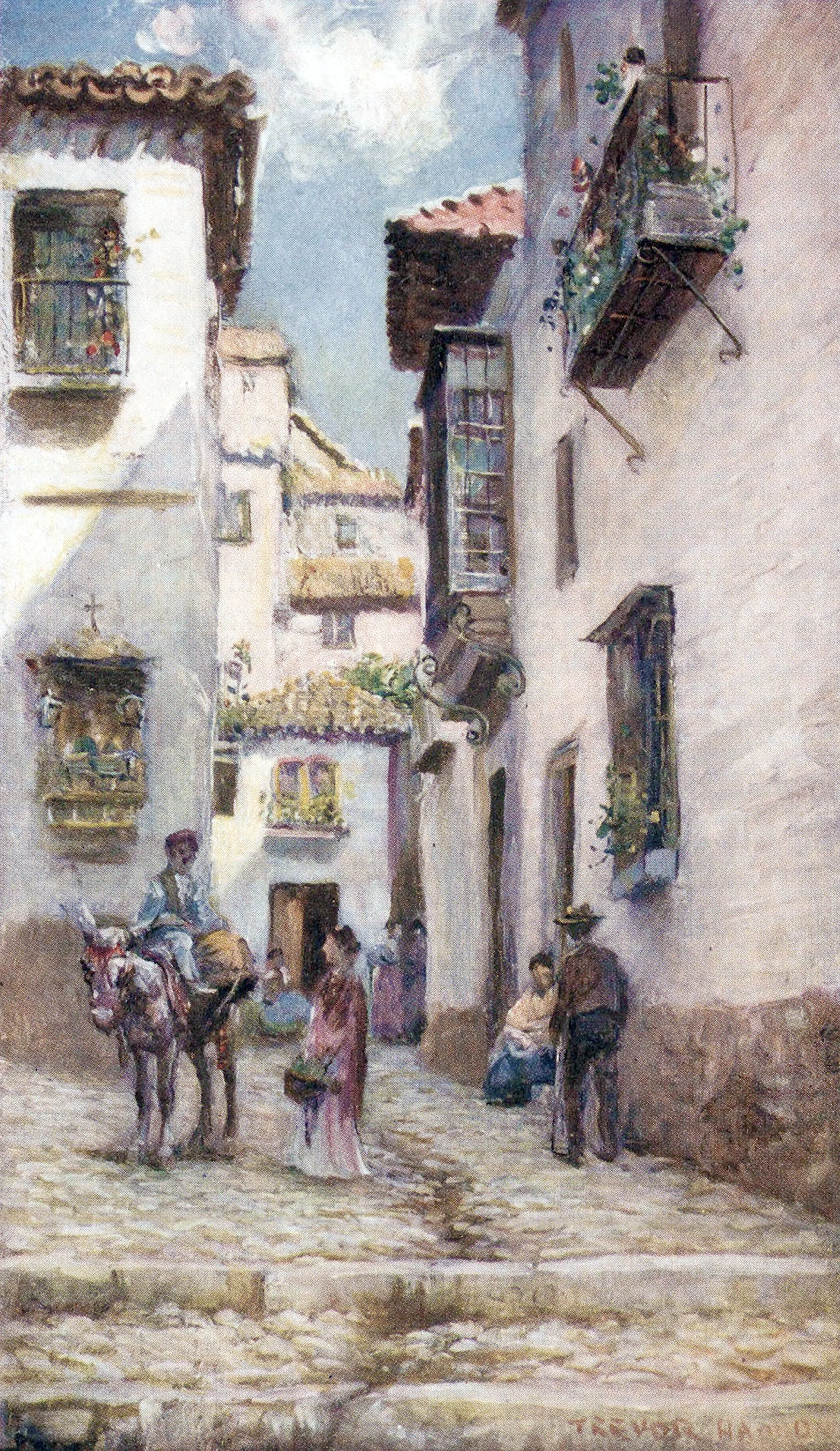 Granada- Street in the Albaicin