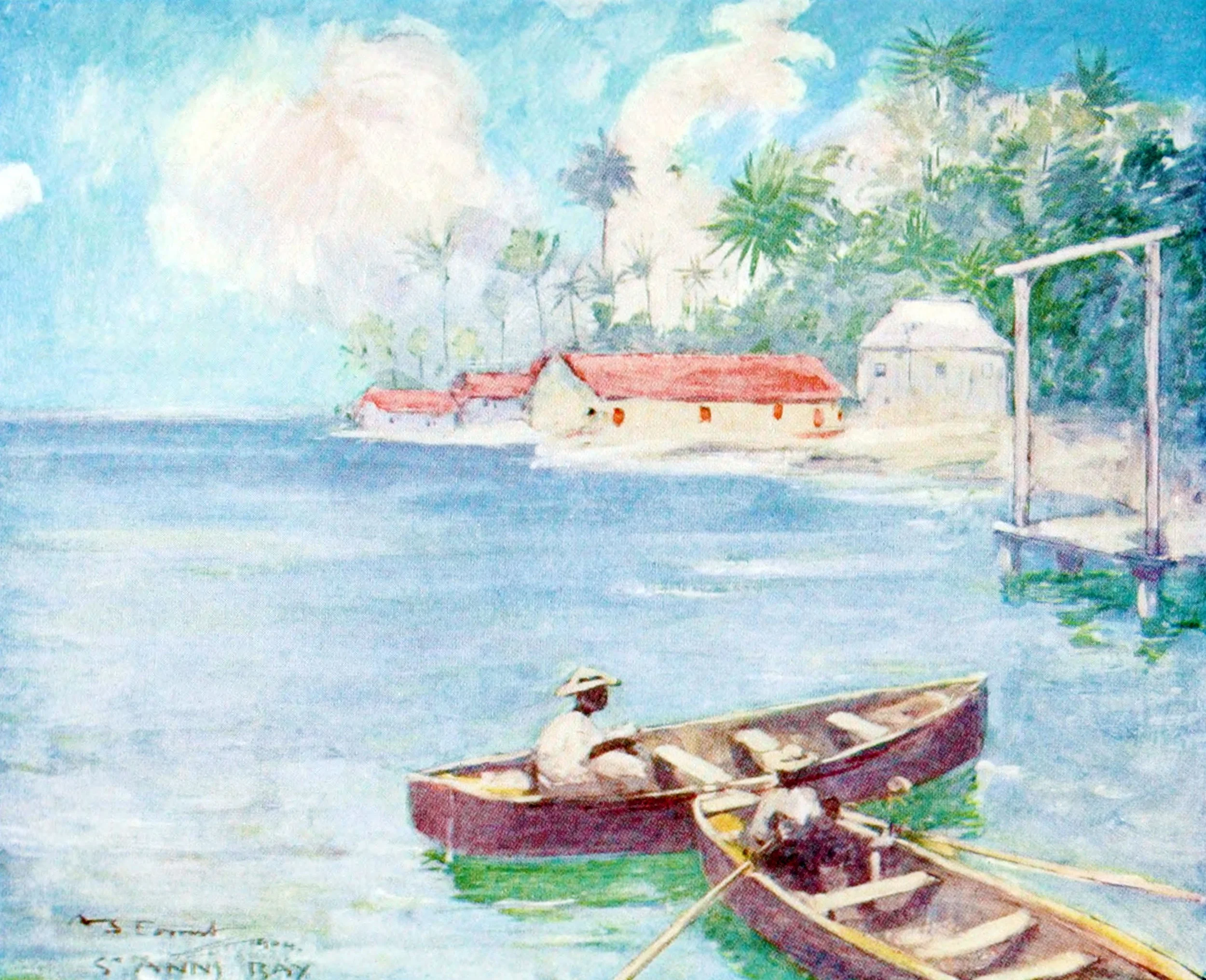 Huts, St. Ann's Bay, Jamaica