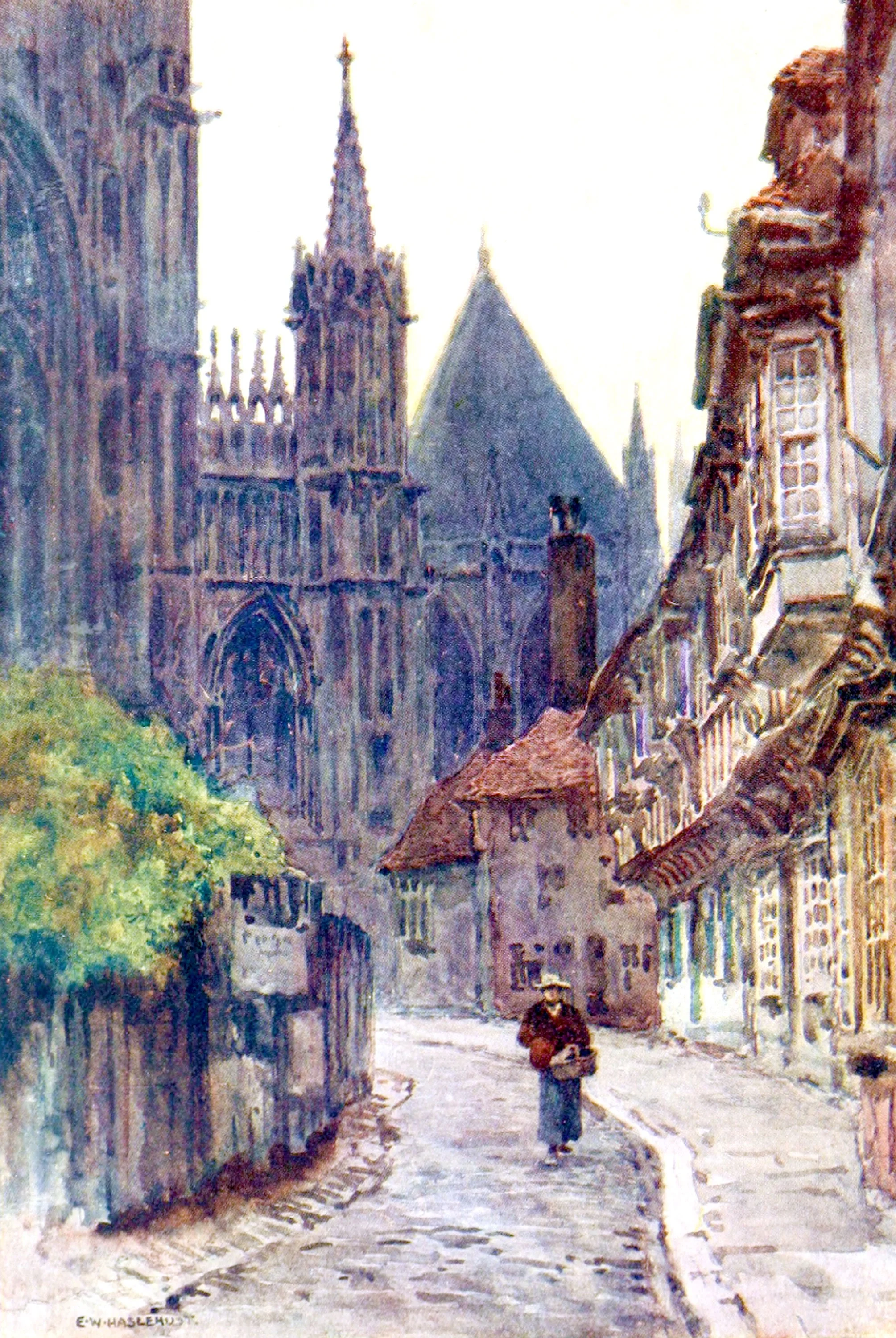 College Street, St. William's College and Chapter House, York