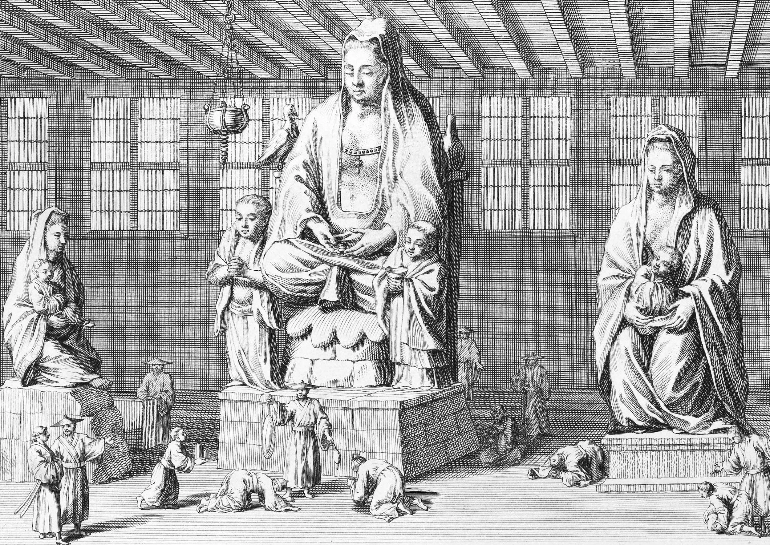 Quonin, Chinese Domestic Deity