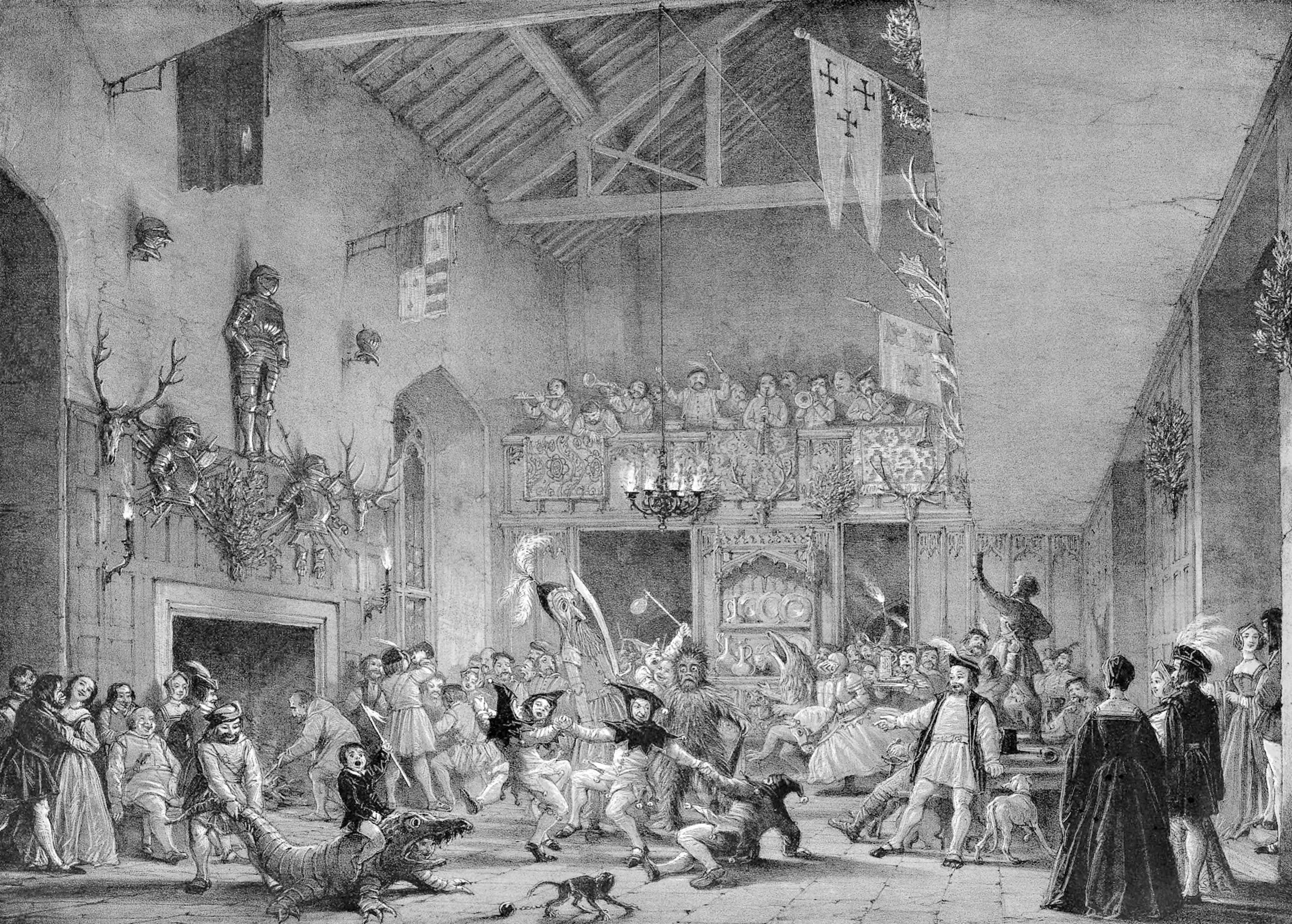 Banquetting Hall, Haddon, Derbyshire