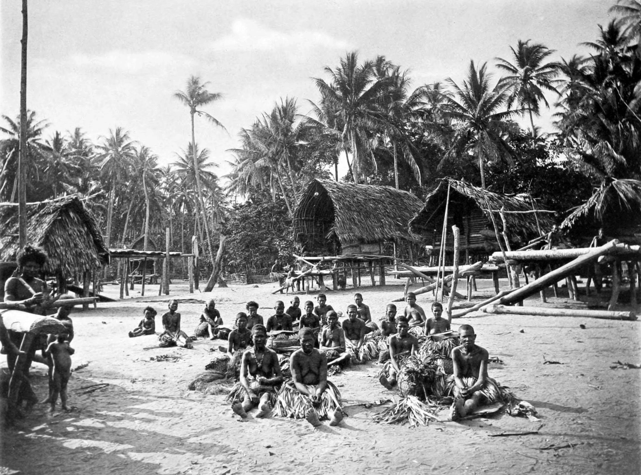 Kerepunu Women at the Market Place at Kalo