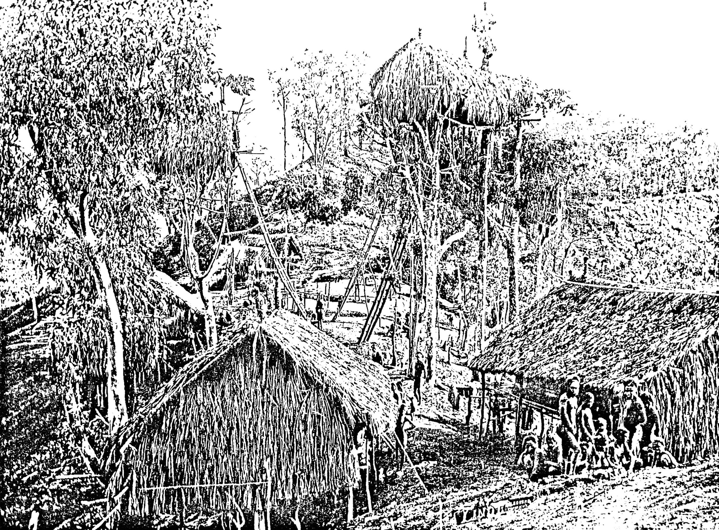 Sadara Makara, Koiari Village Near Bootless Inlet