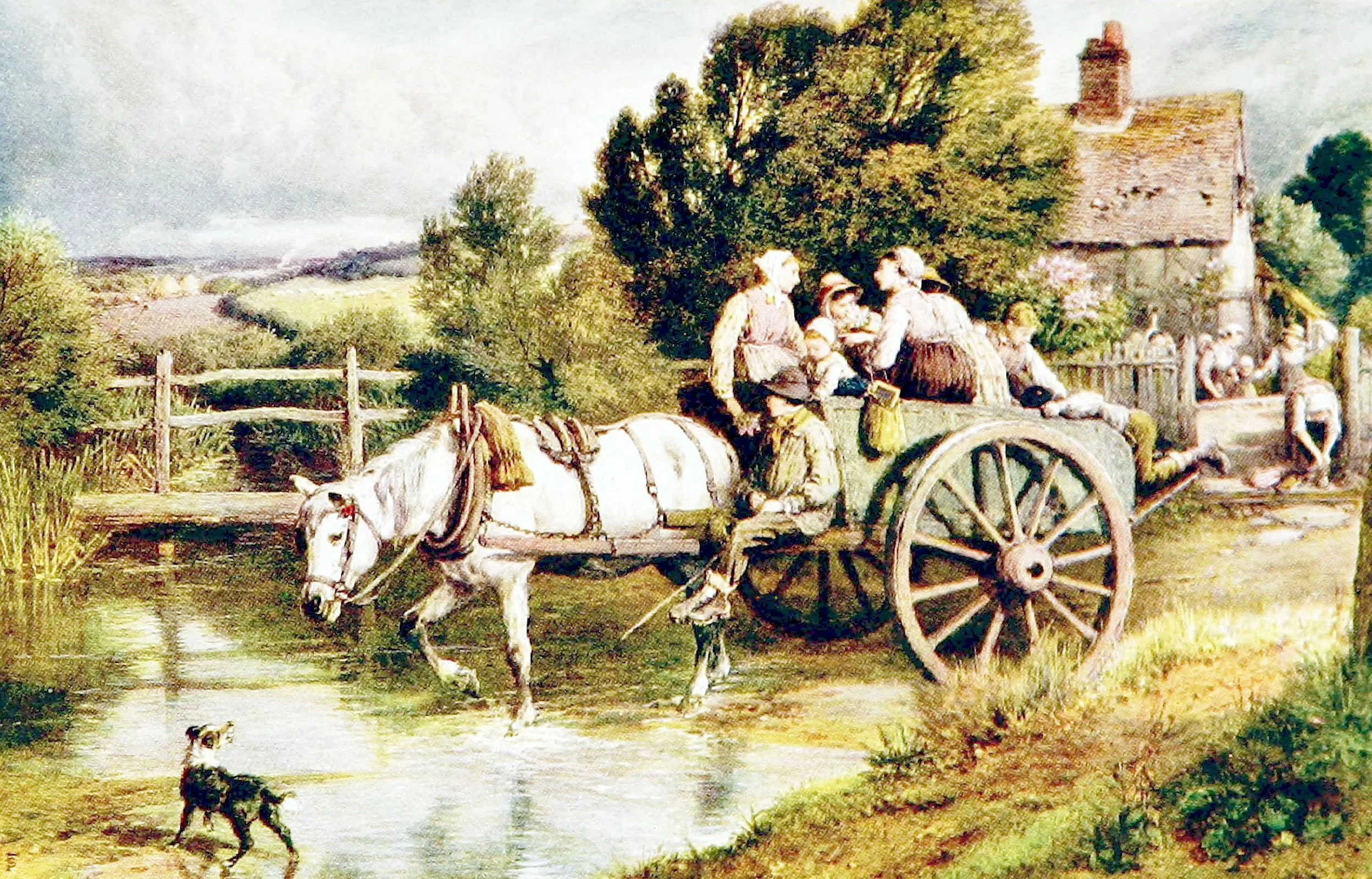 Crossing the Brook