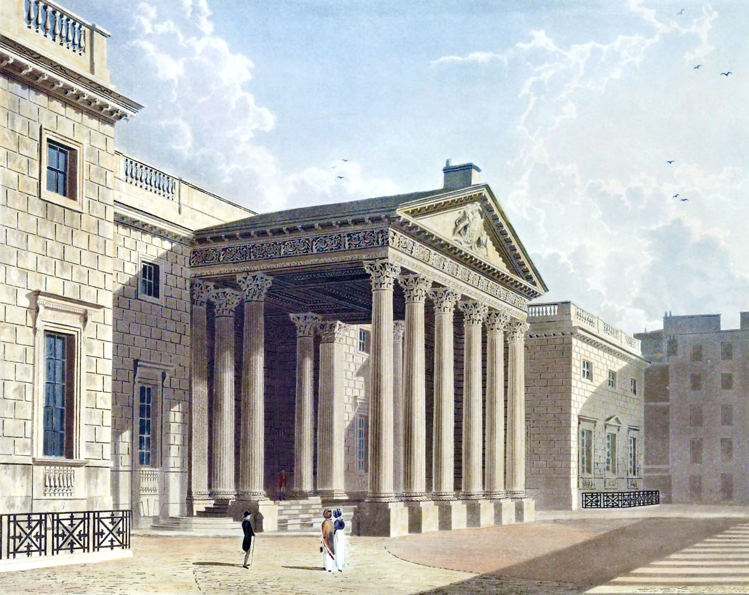 Carlton House, North Front