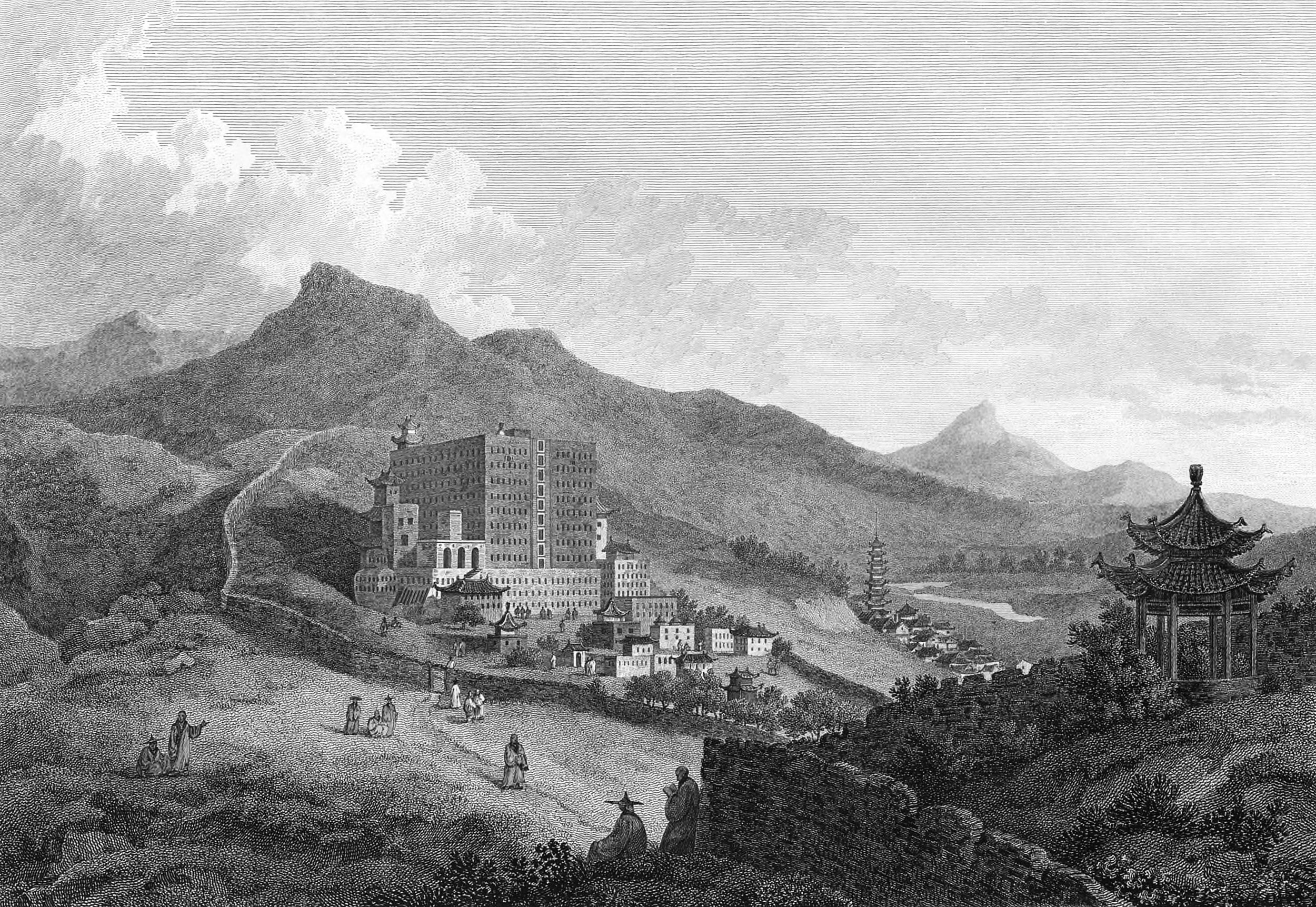 A View of Poo-Ta-La, or Great Temple, near Zhe-Hol in Tartary