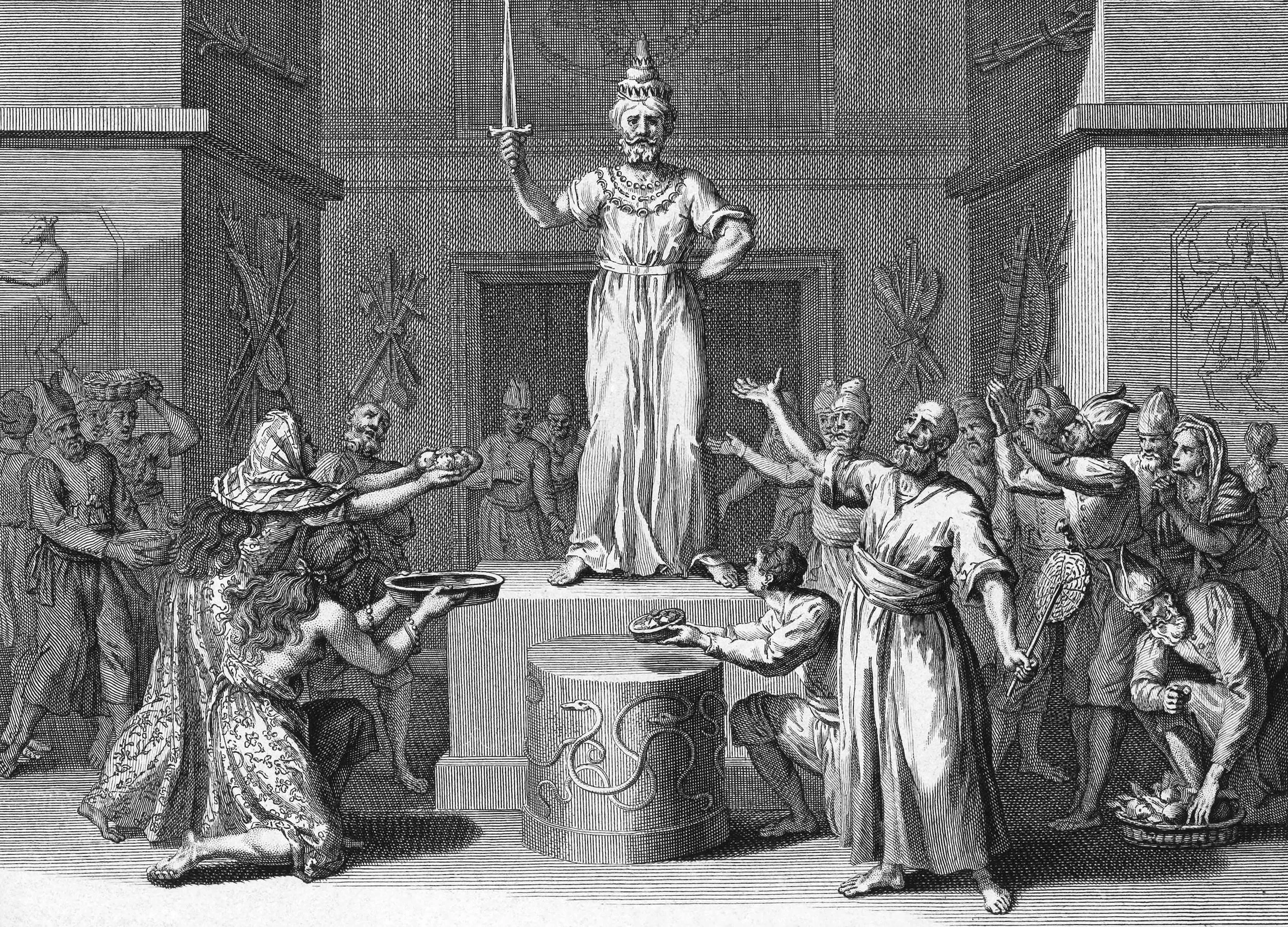 Asian Religious Ceremonies by Picard (1710)