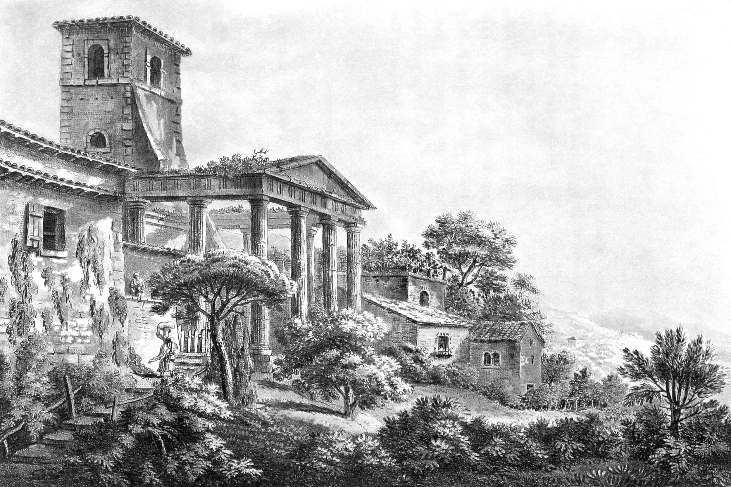 Temple of Hercules at Cori