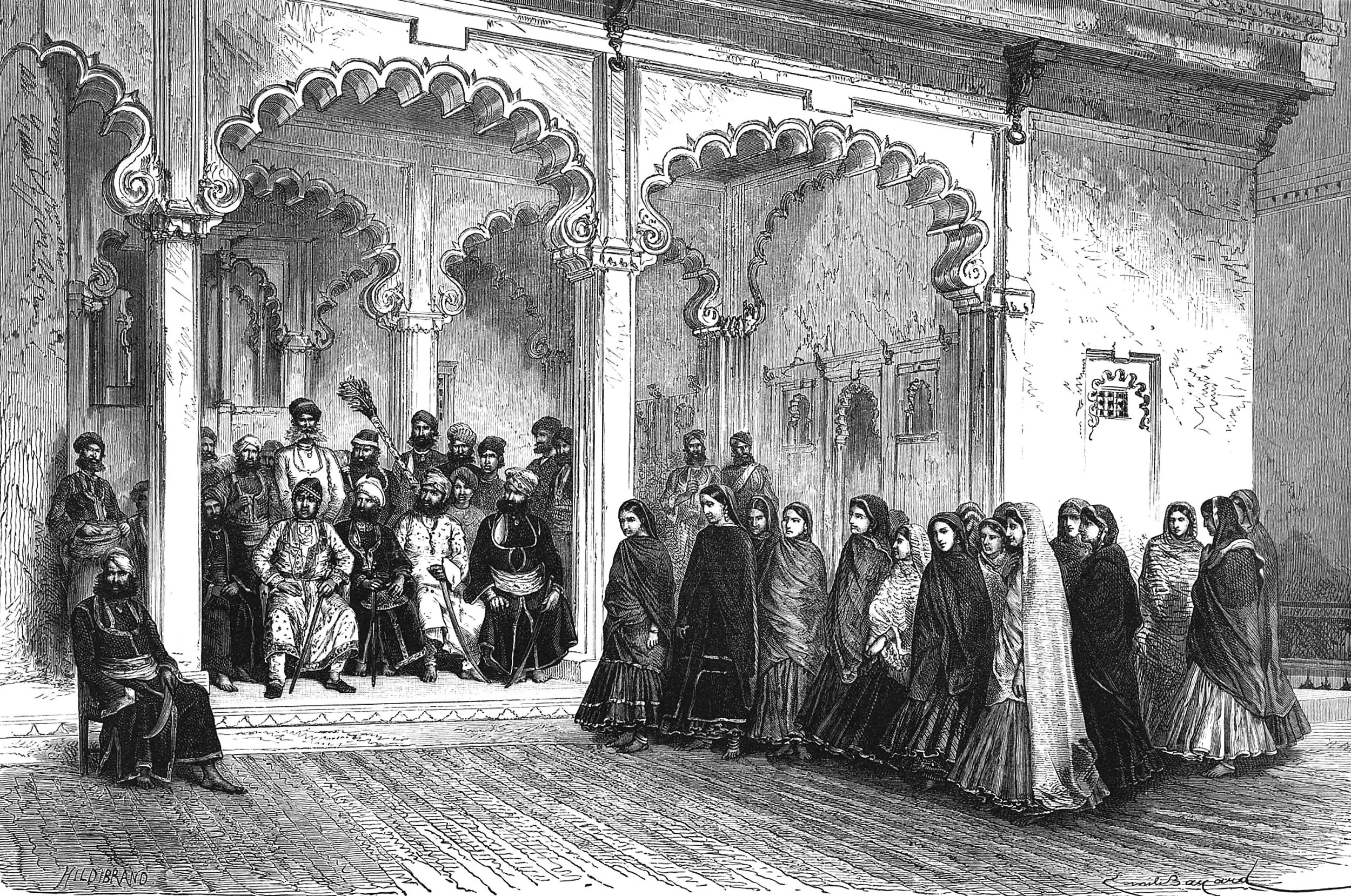 The Nautch at Jag Niwas, Udaipur