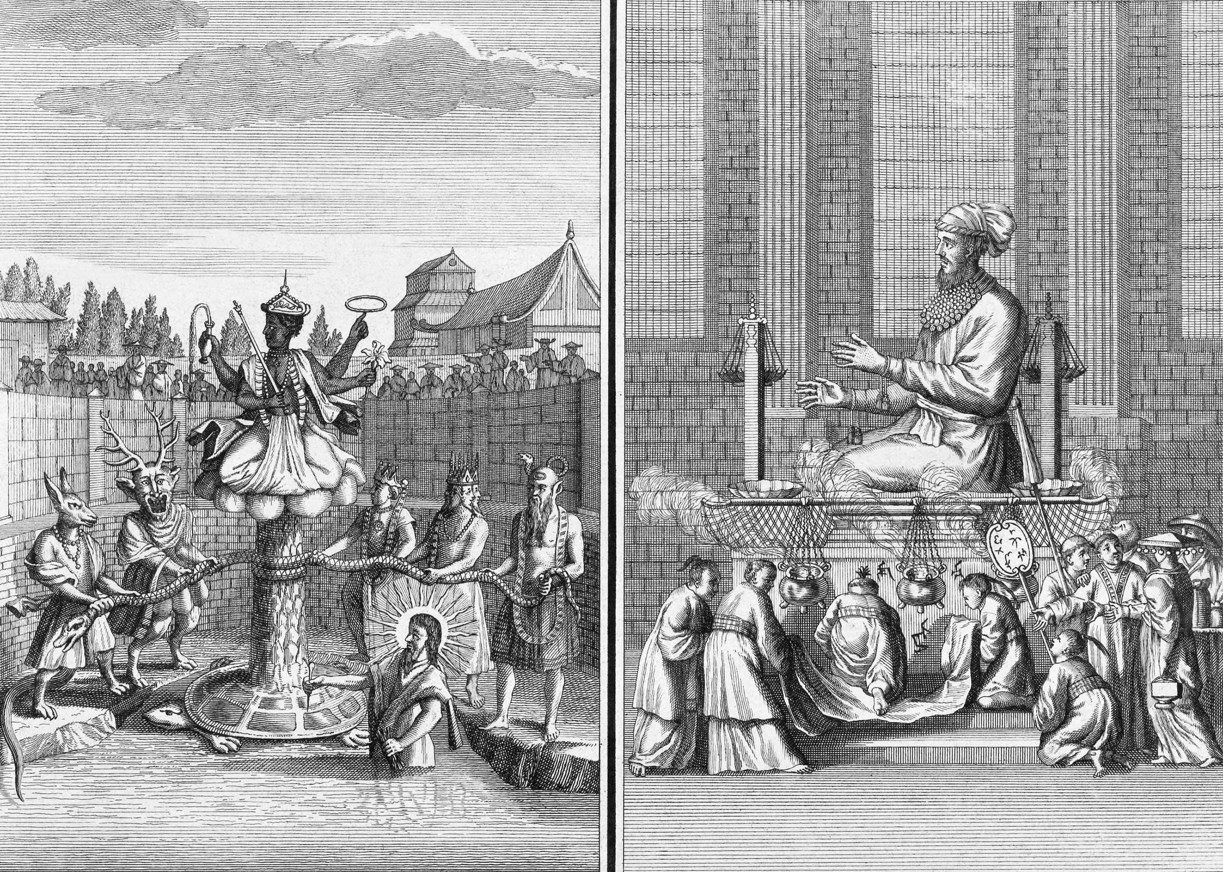 The Supreme Deity who created the whole according to the Japanese. Xaca, another Deity of Japan