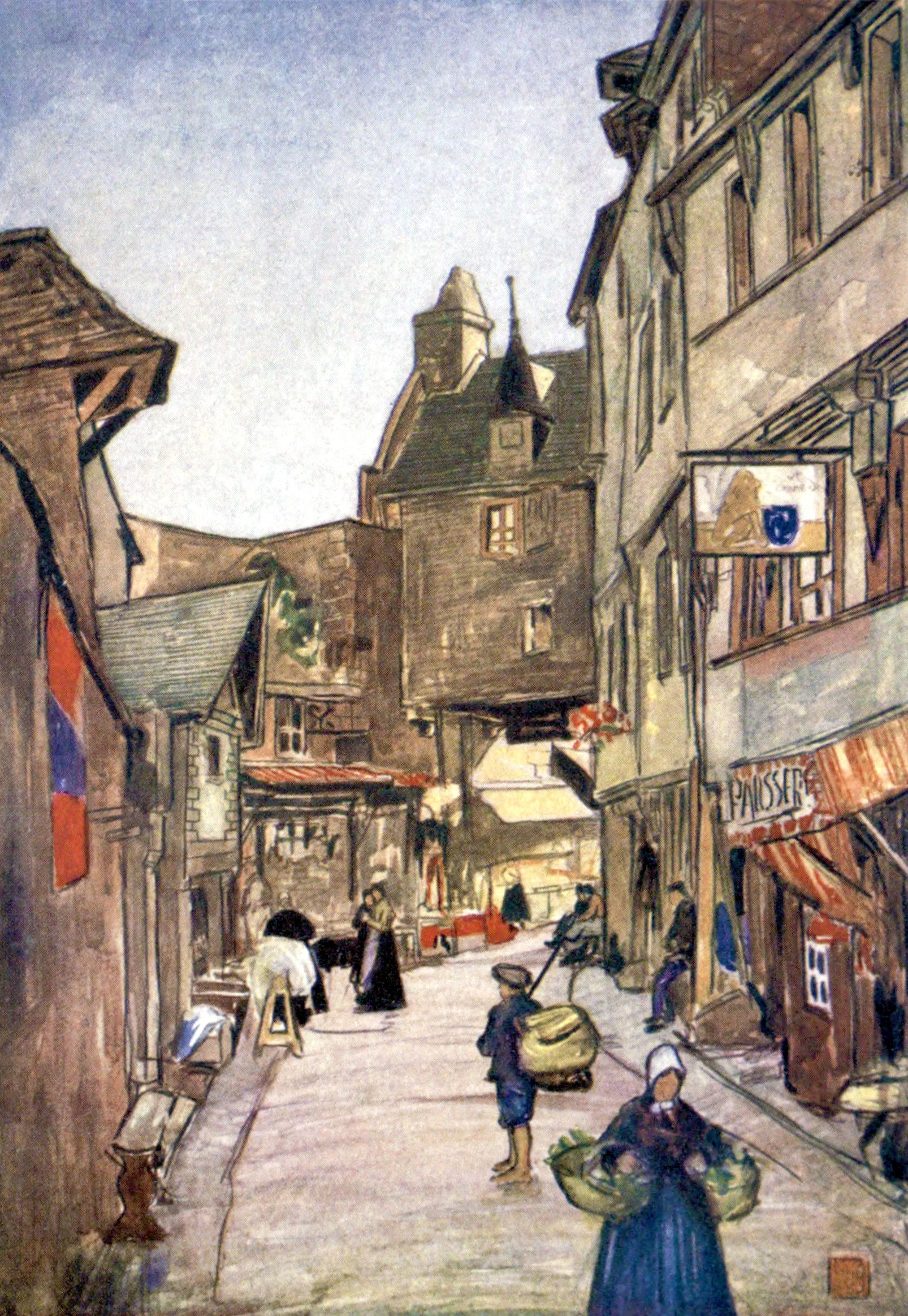 A Street, Mont St Michel