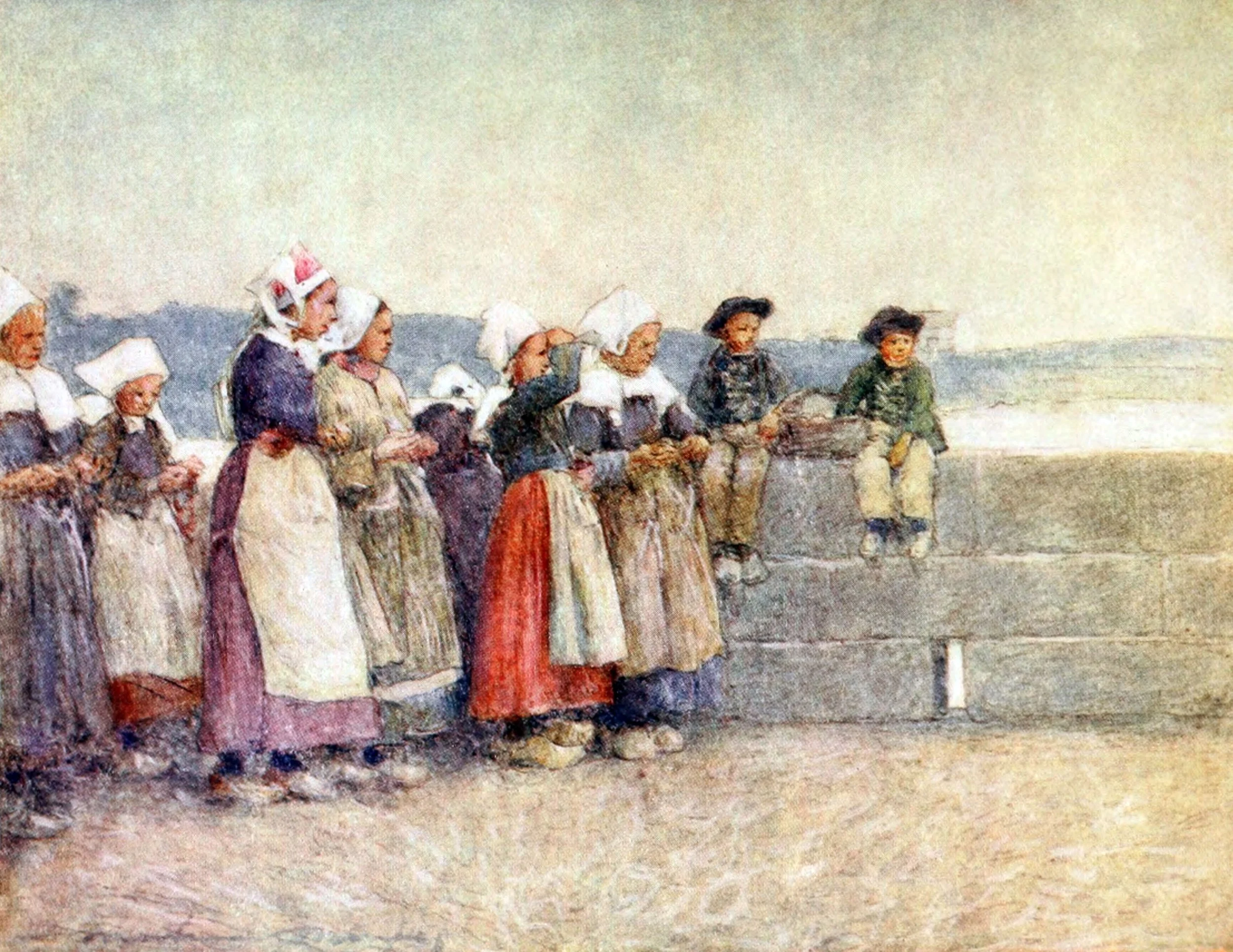 Watching for the Fishing Fleet, Concarneau