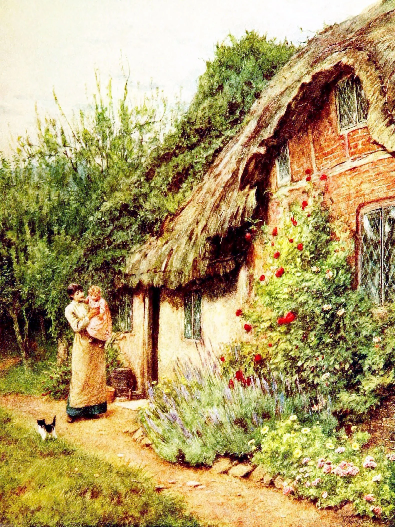 By the Cottage Door, Redlynch Wilts