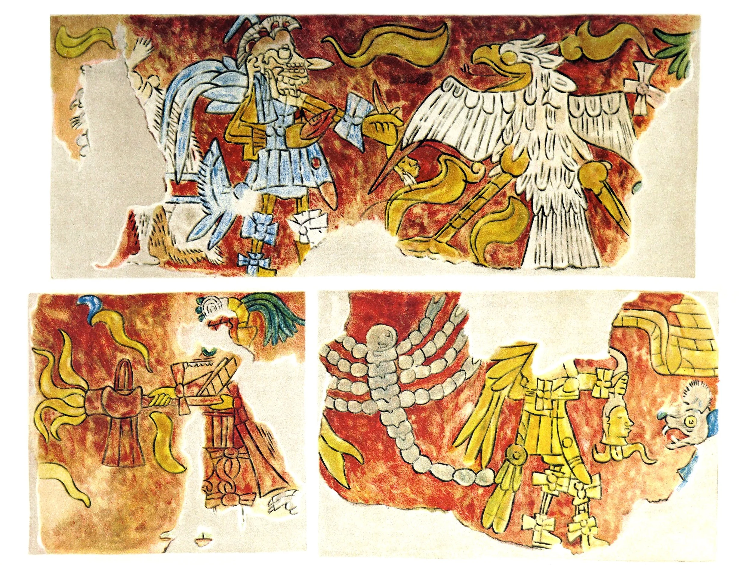 Plate 164 of the Temple of the Warriors