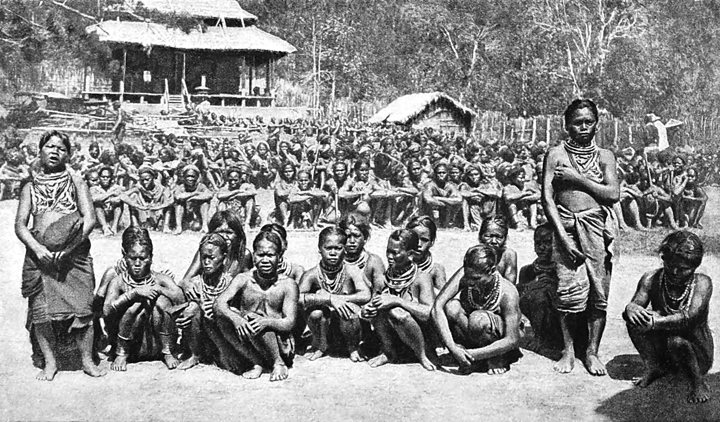 Moi Village in Full Dress