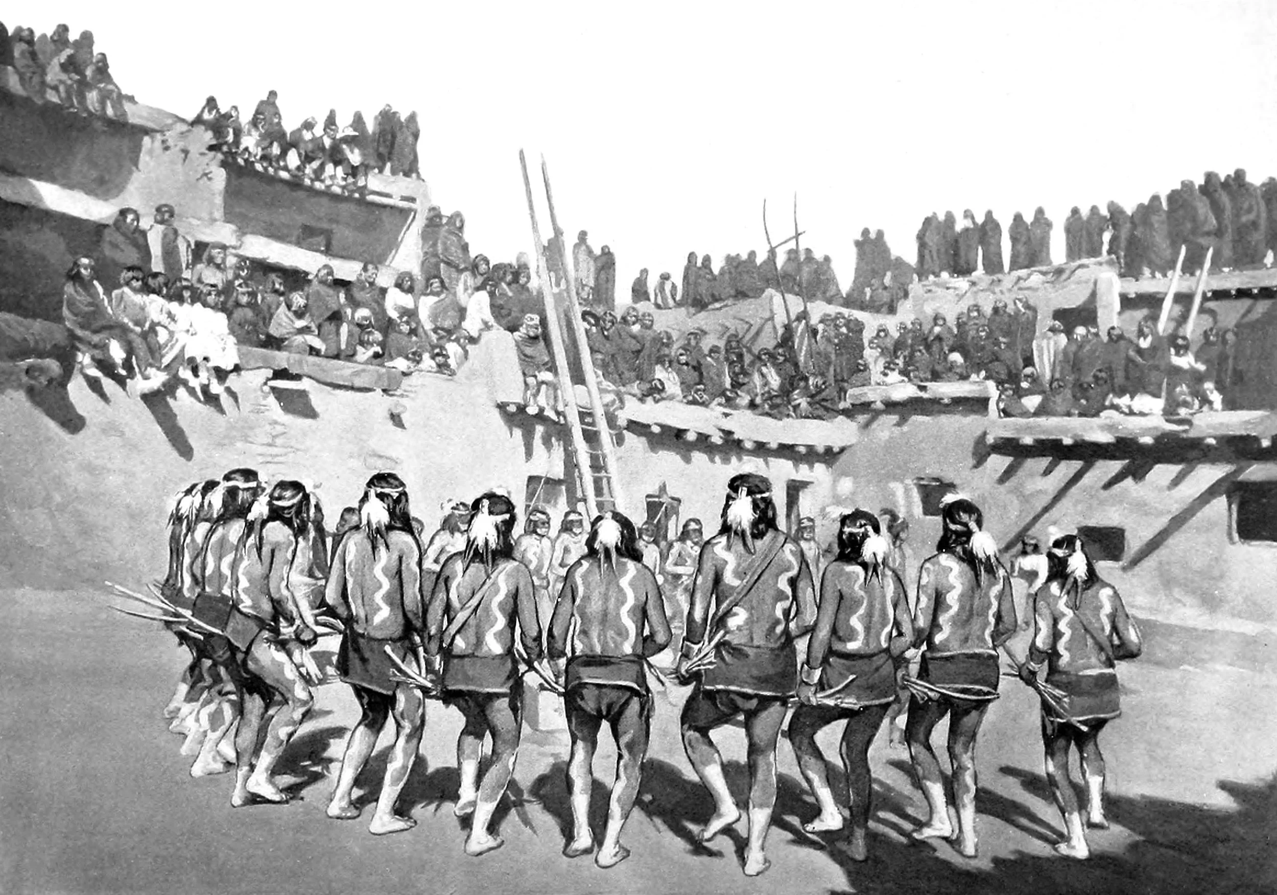 Dance of Arrow Order of Ma'Ke Hlan'Nakwe (Great Fire Fraternity)