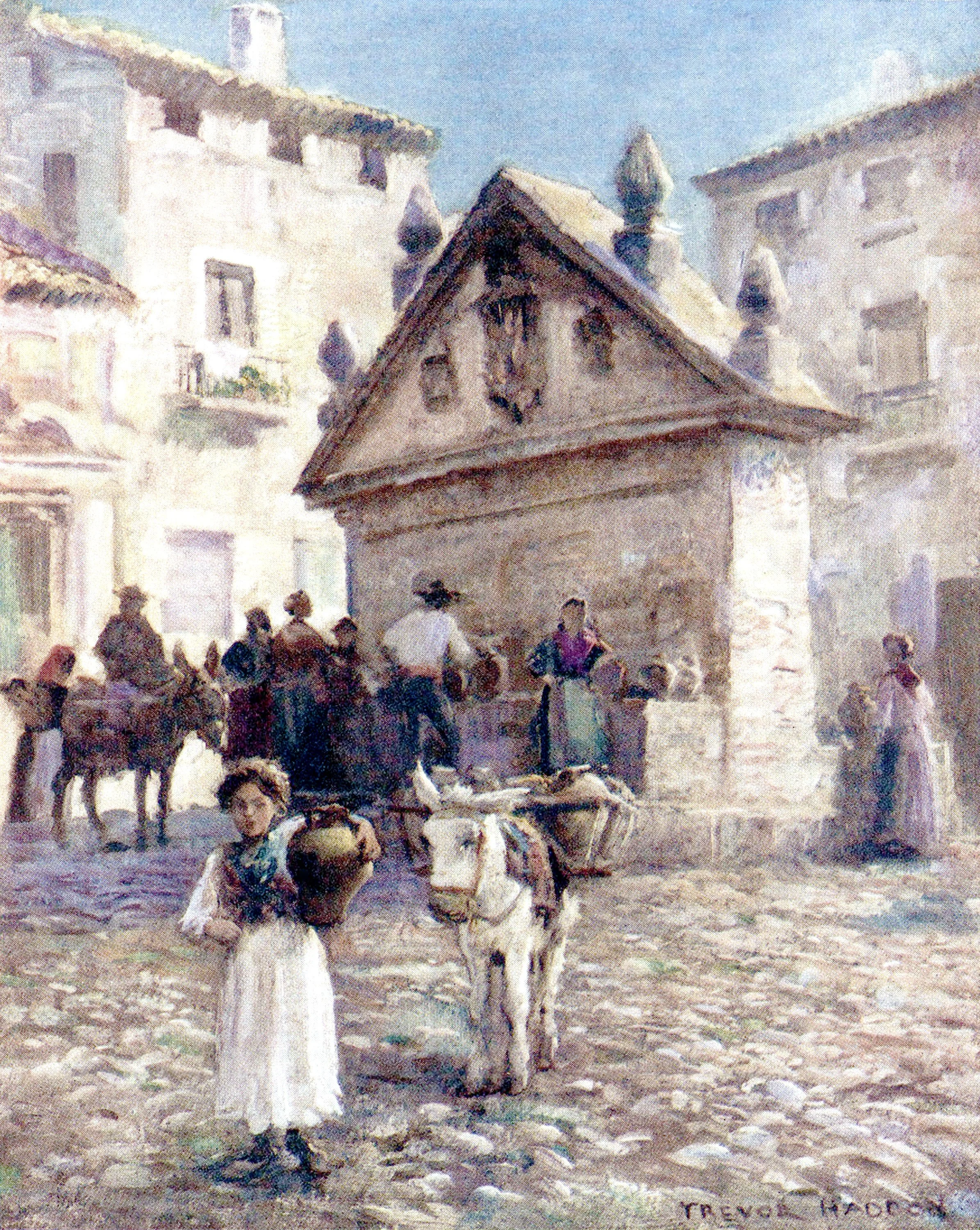 Ronda- At the Fountain