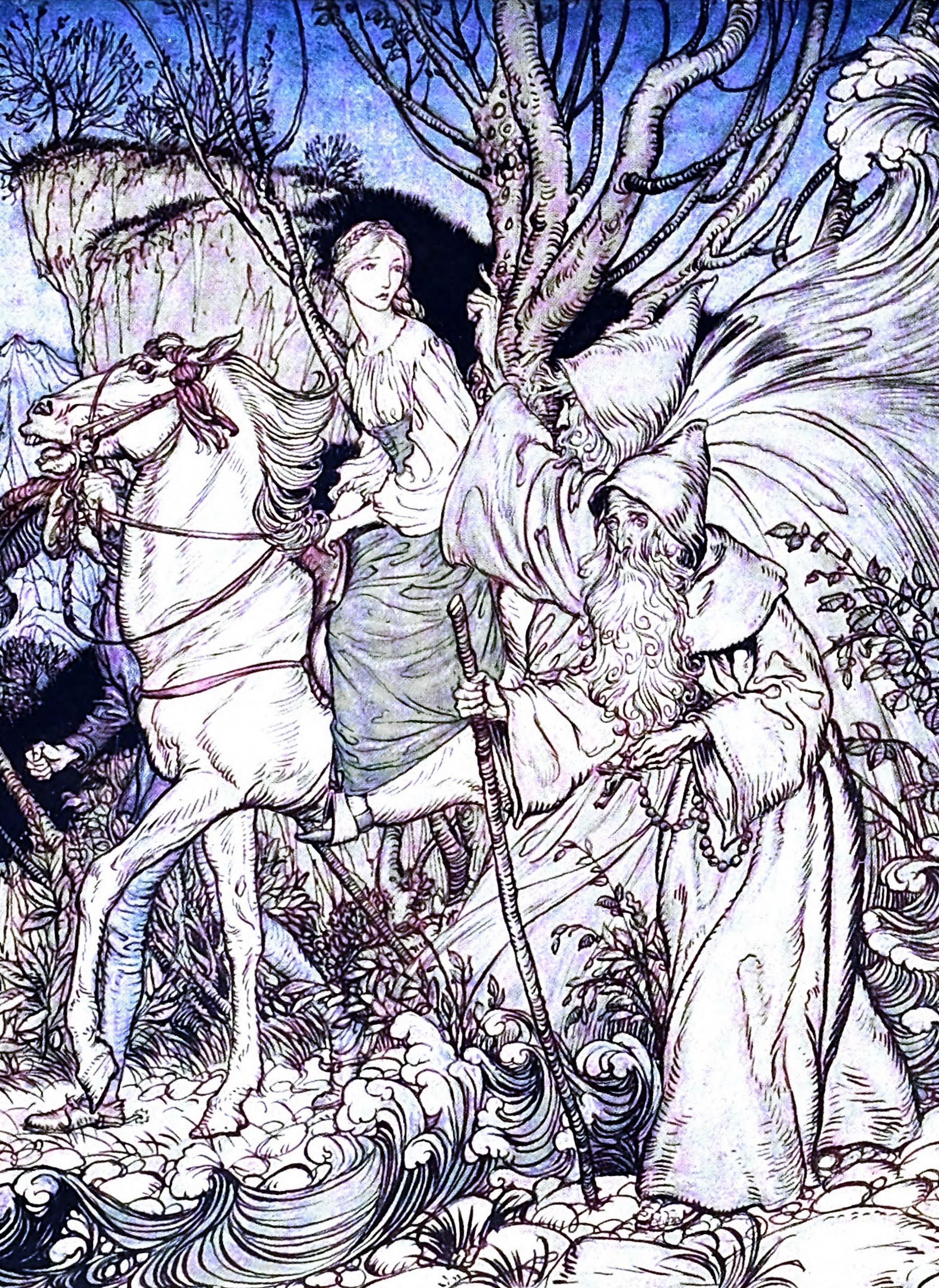 Im here with thee as a guide