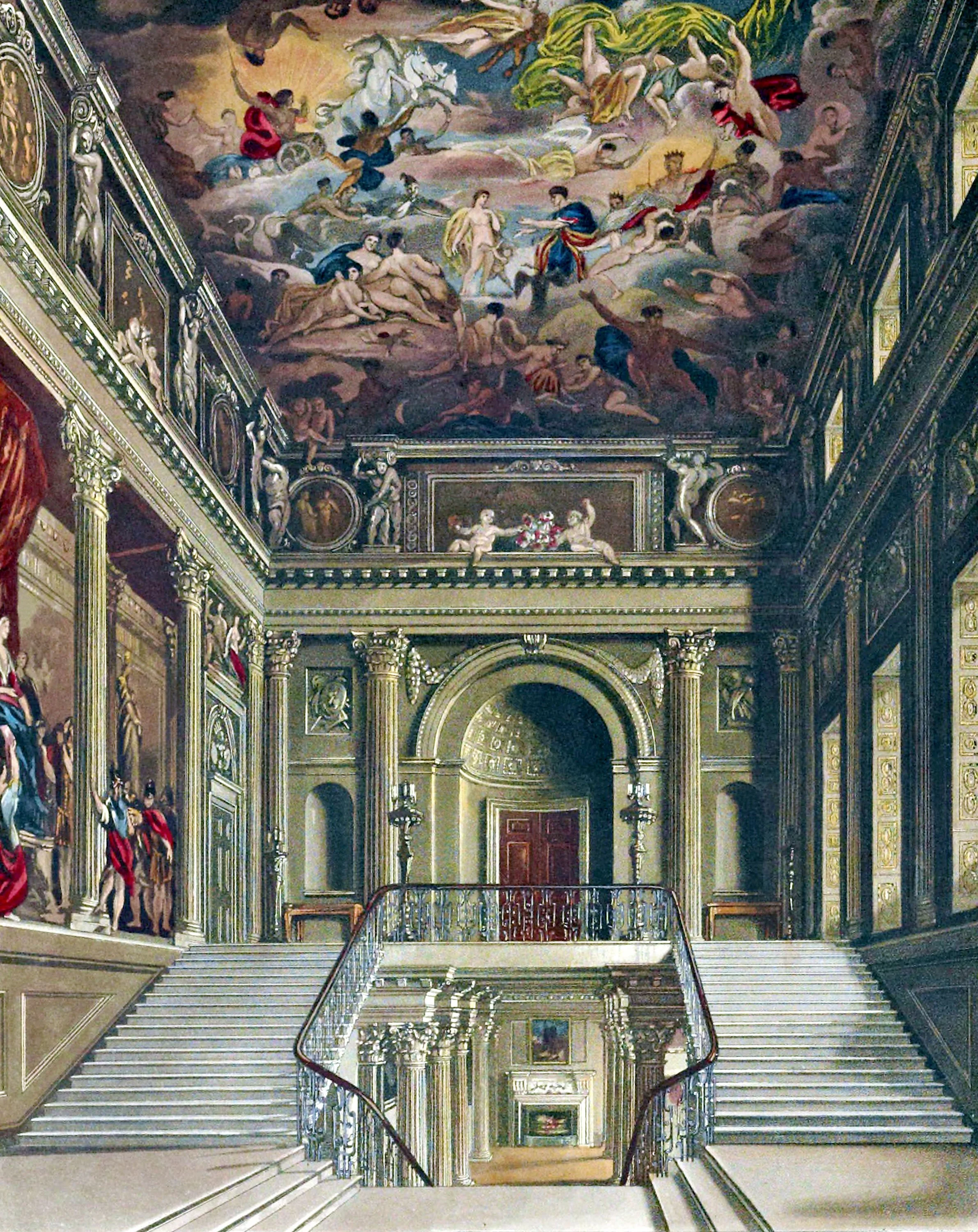 Staircase, Buckingham House