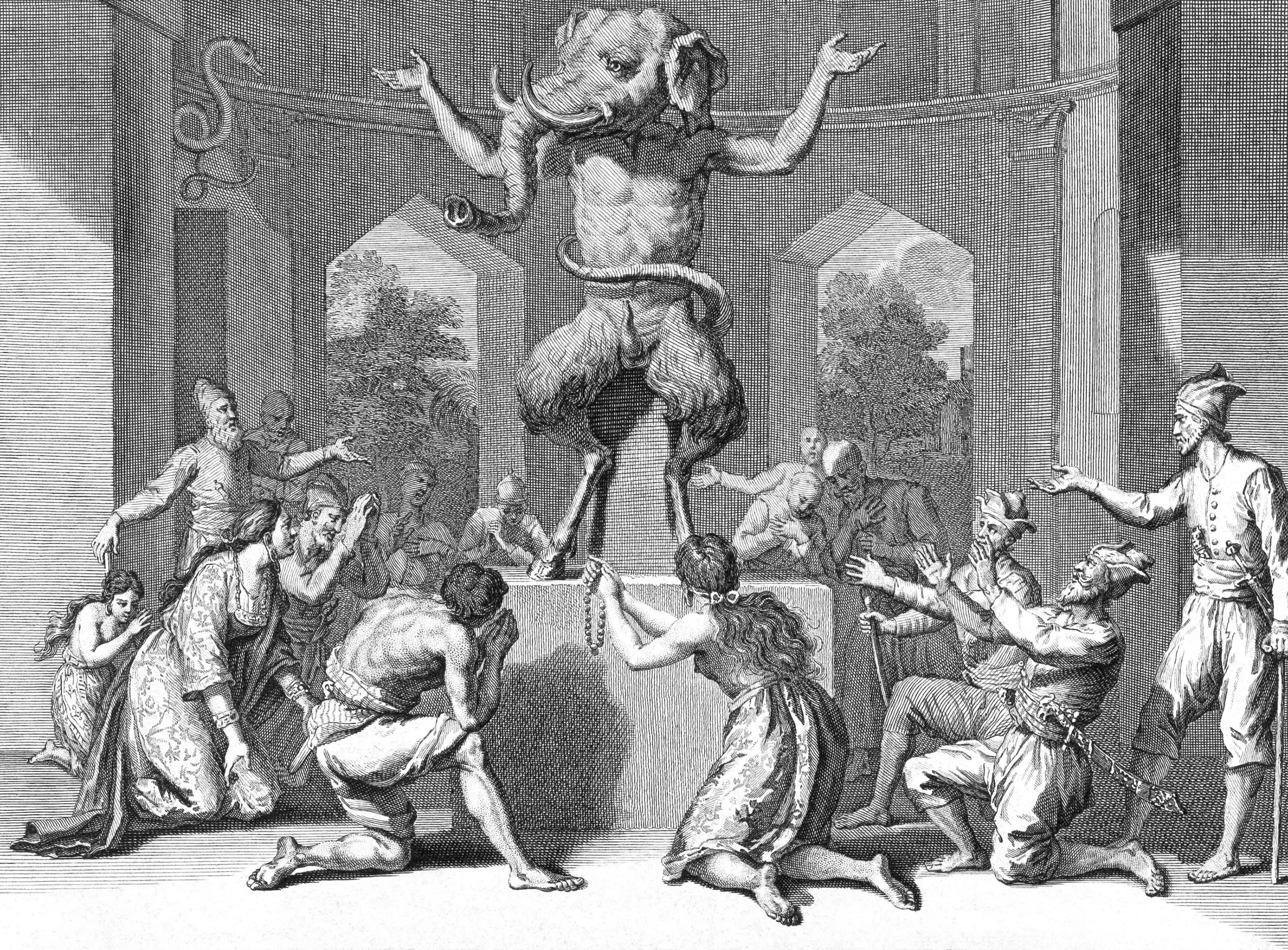 The Divinity that the Sinhalese give Wisdom and Health