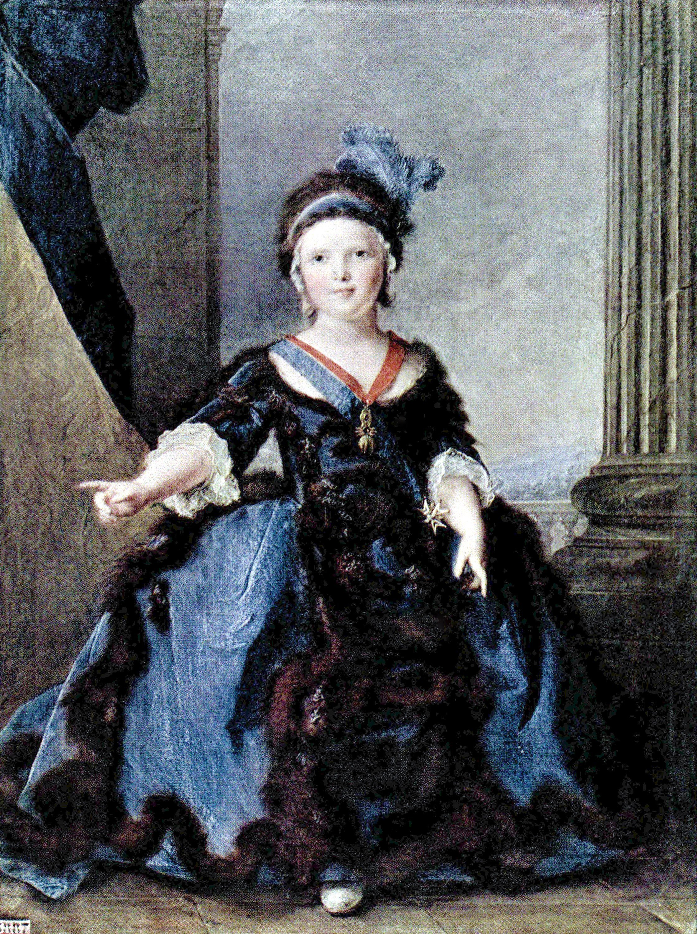 Louis de France by Nattier