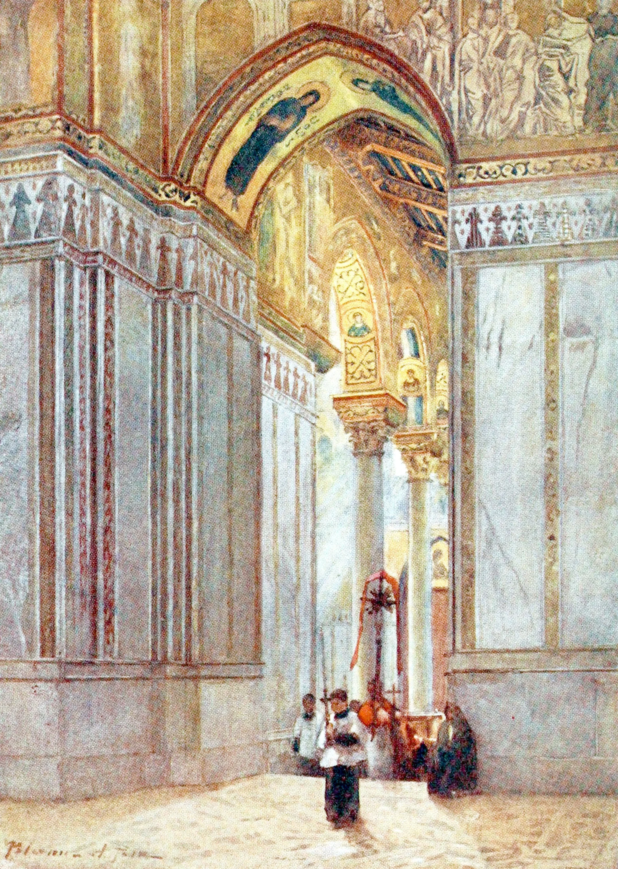 In the Cathedral of Monreale