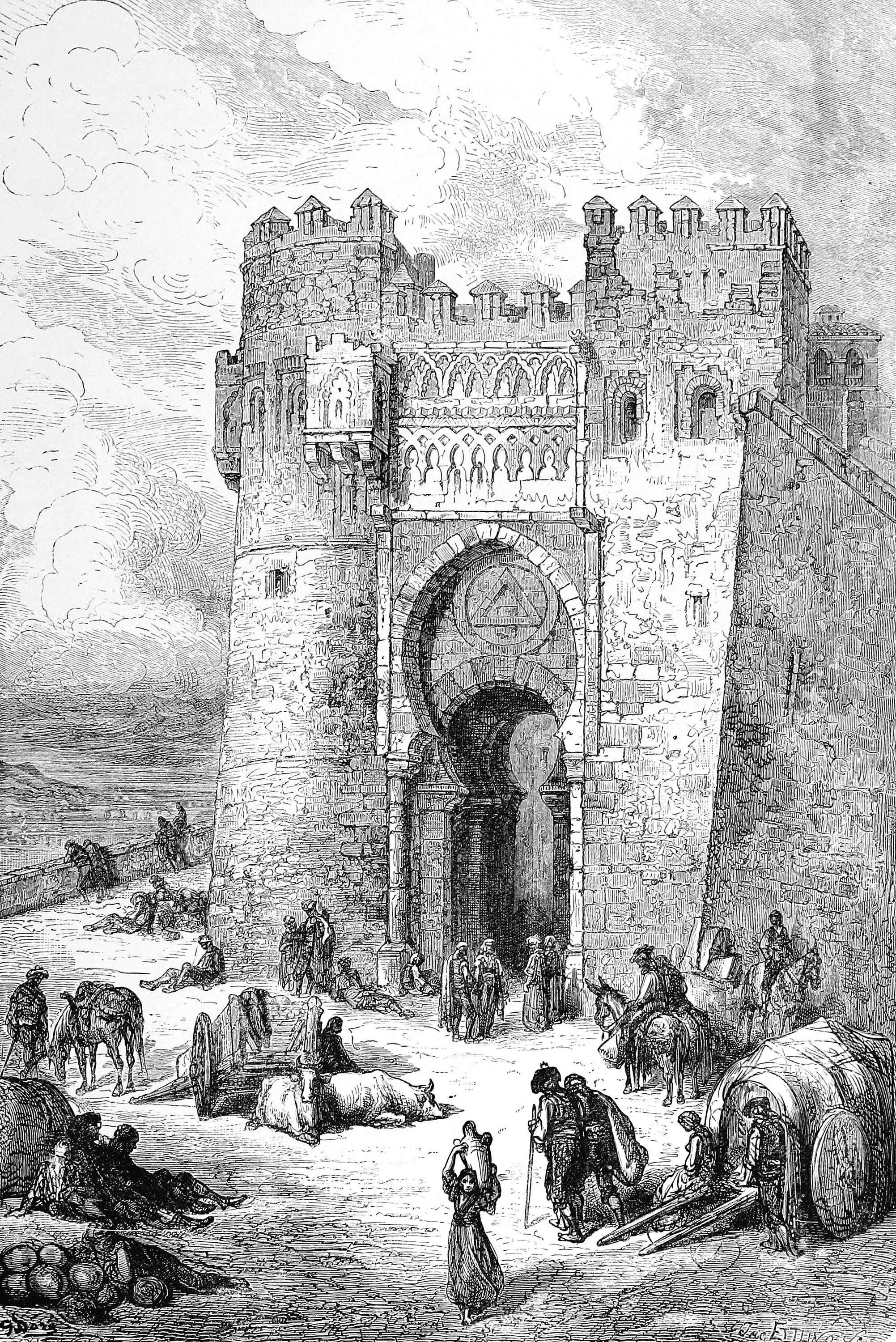 The Puerta Del Sol, Toledo