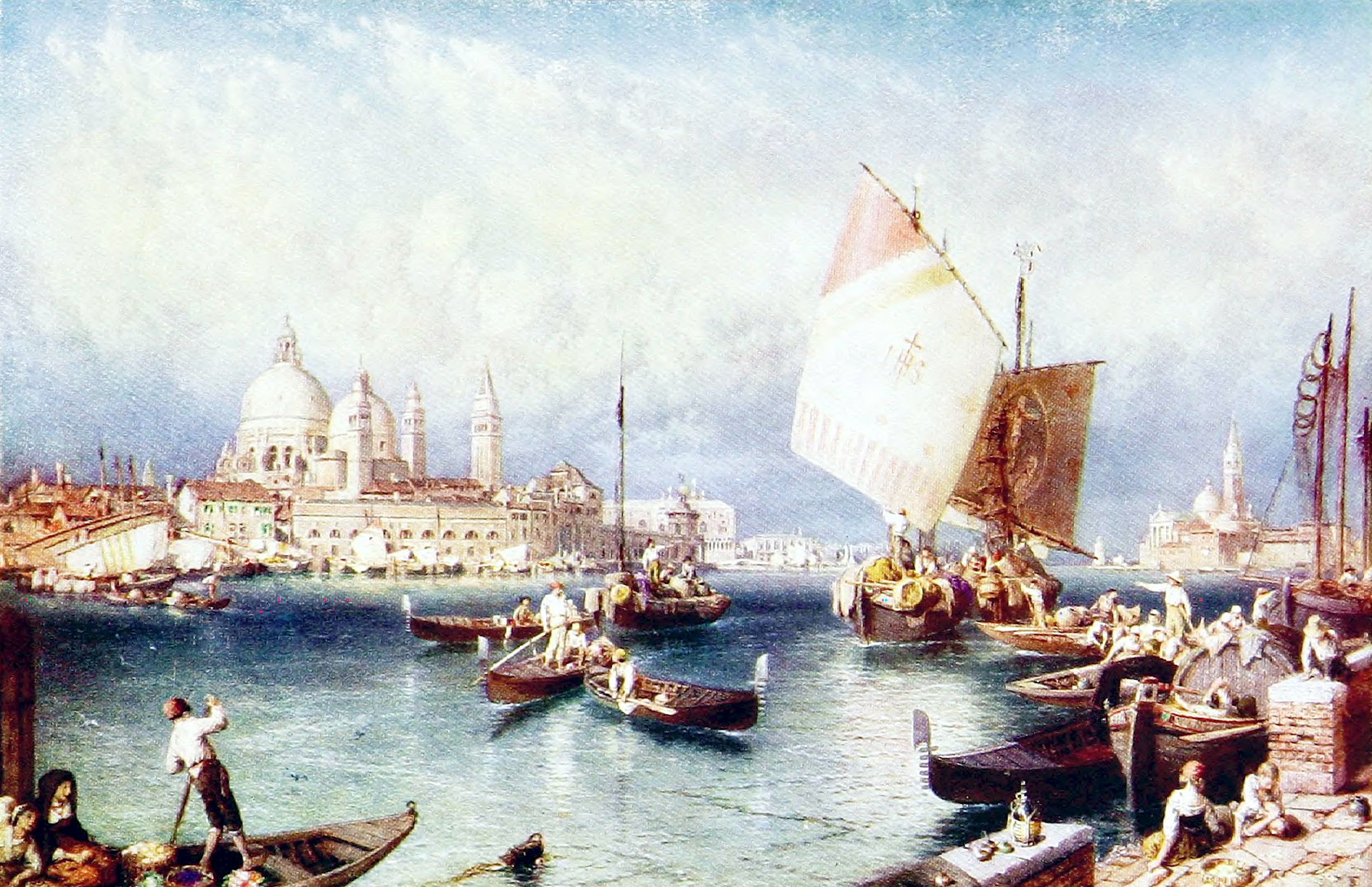 Entrance to the Grand Canal, Venice