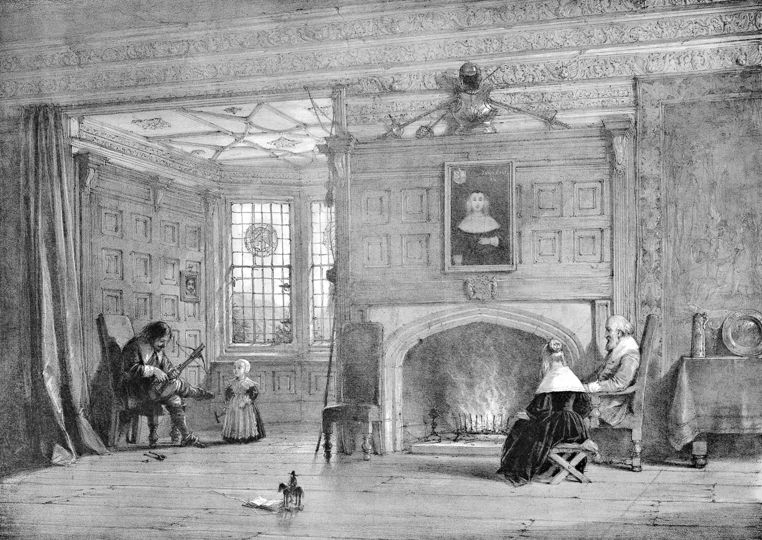 Drawing Room, Haddon Hall, Derbyshire