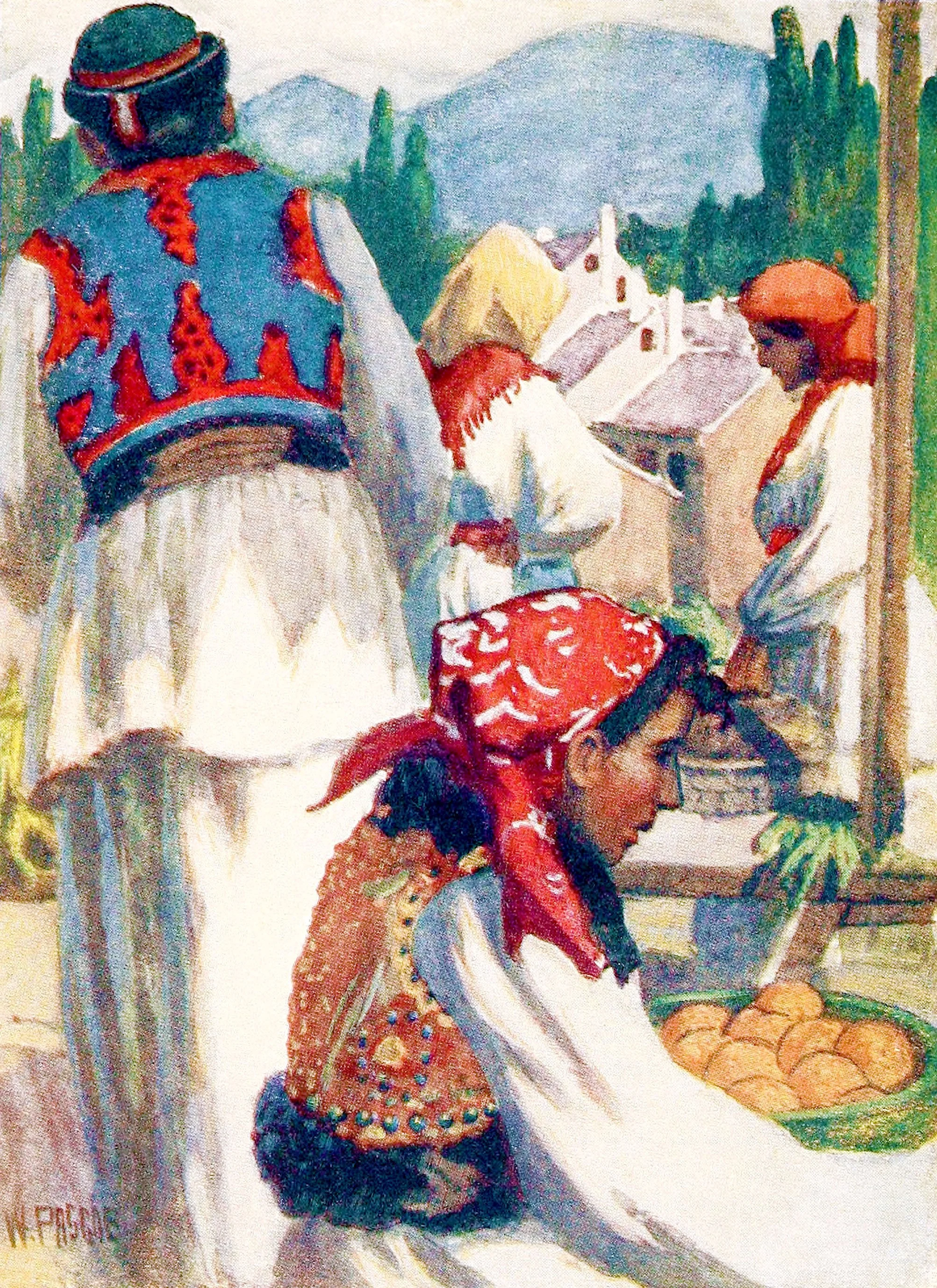 Market Folk, Near Zagrab, Croatia