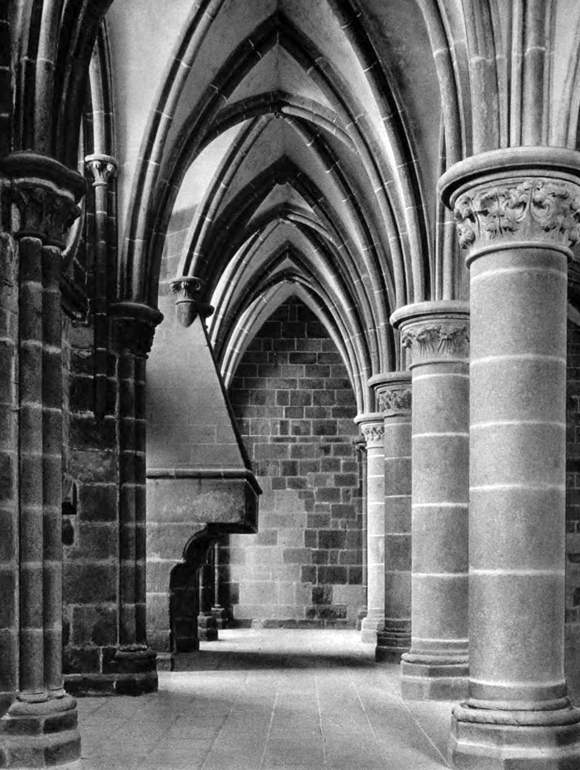 Mont Saint Michel, Hall of the Knights
